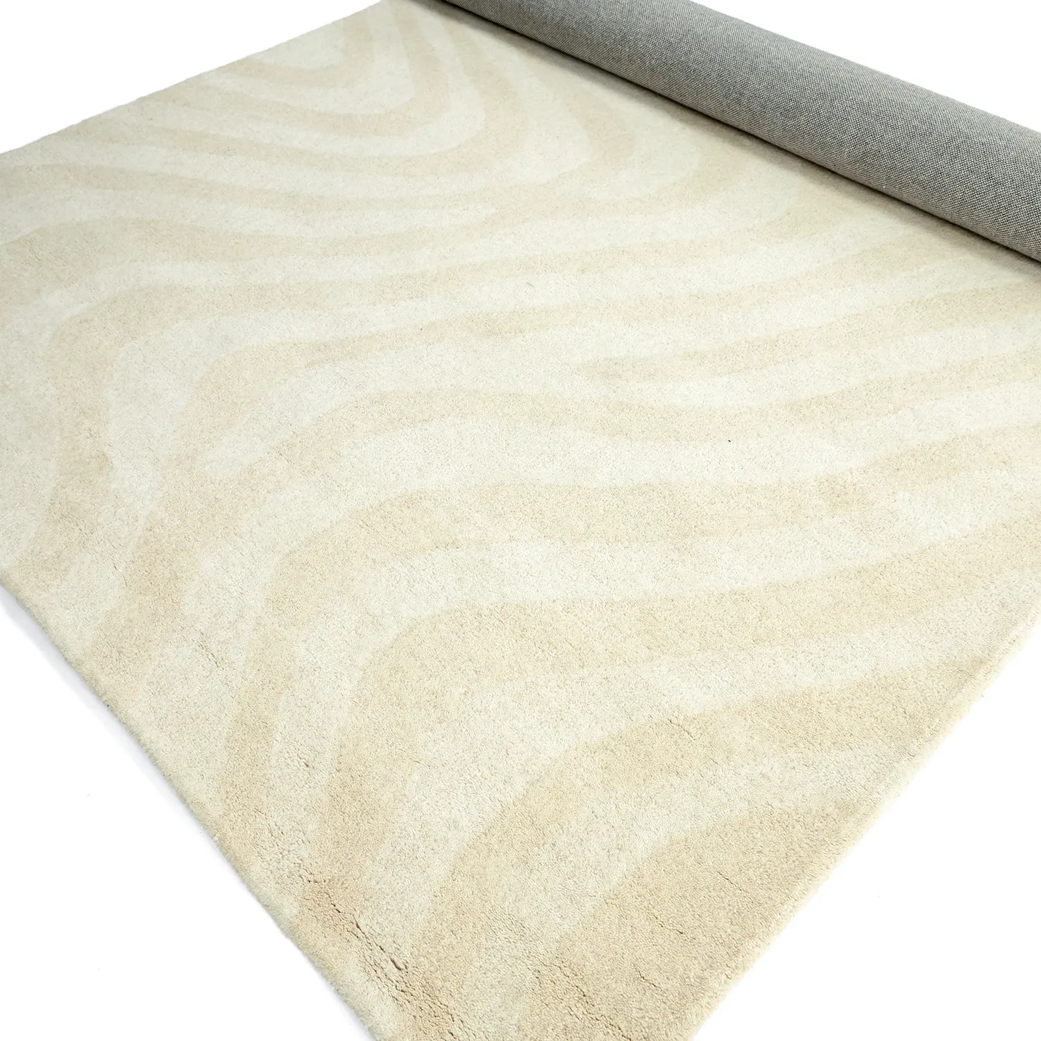 Ullmatta - Aiz Hand Tufted Wool Premium (grå)
