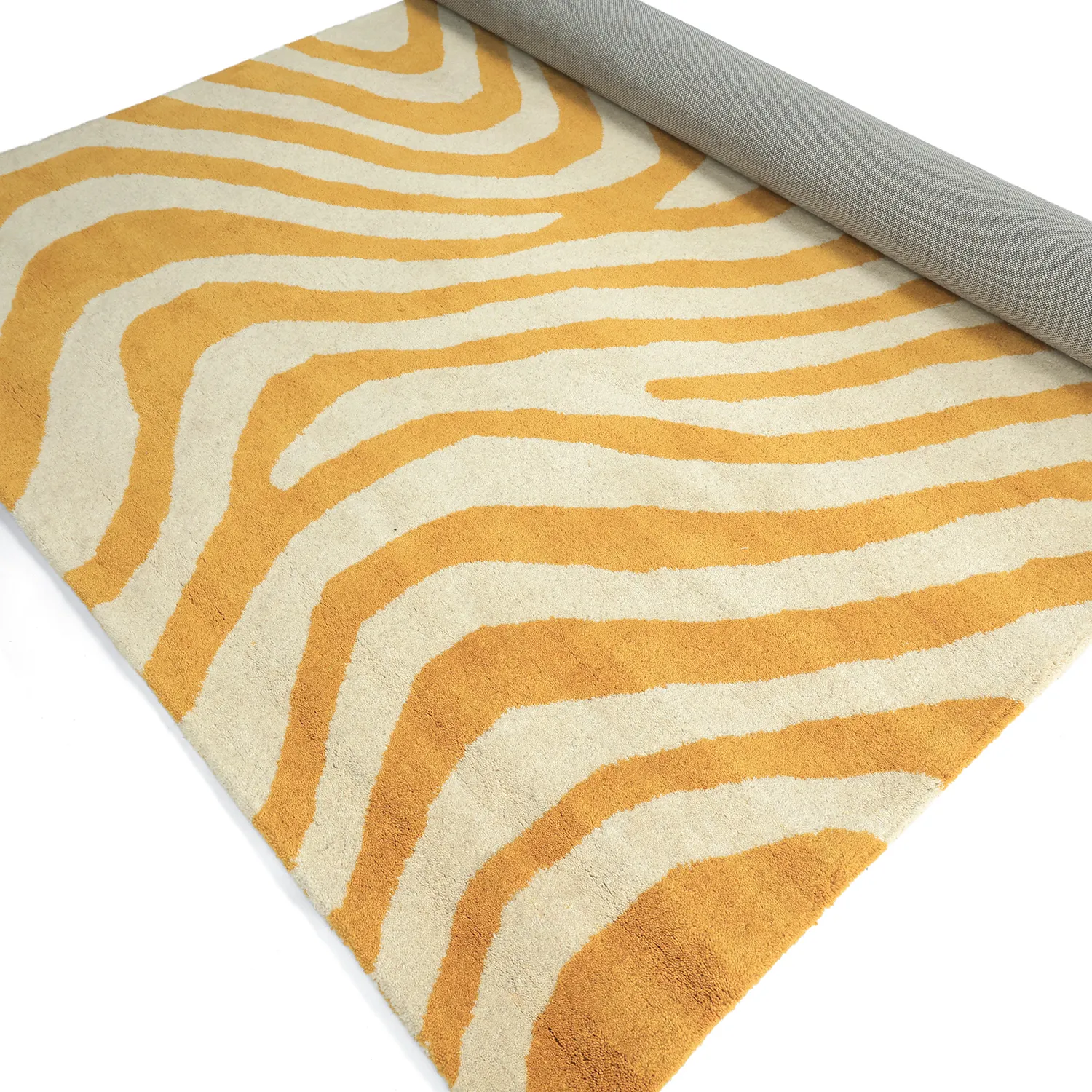 Ullmatta - Aiz Hand Tufted Wool Premium (gul)