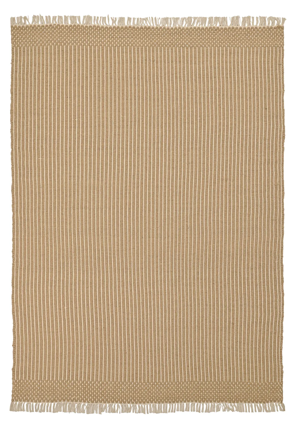 Ullmatta - Arbil (beige/vit)