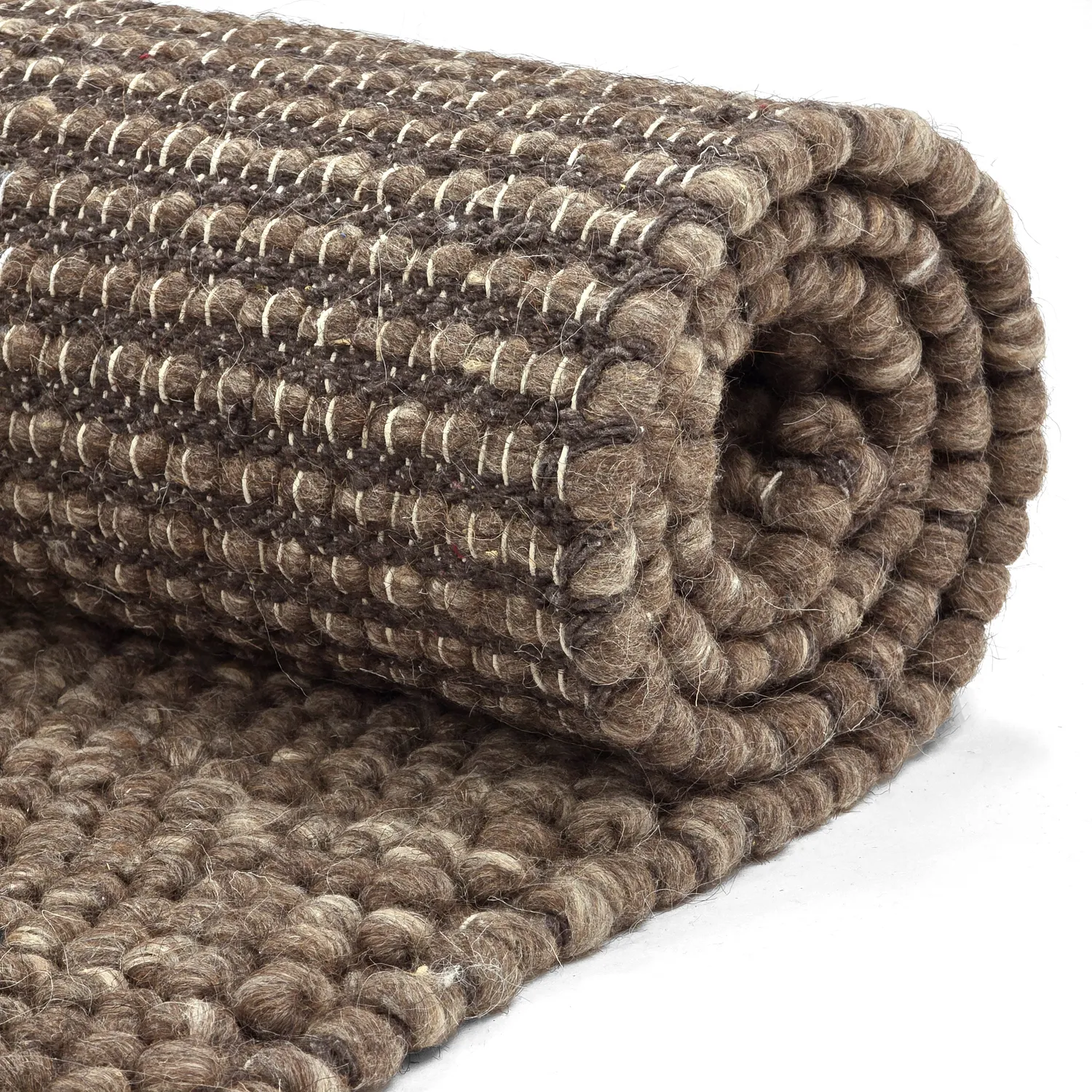 Ullmatta - Avafors Wool Bubble (brun/beige)