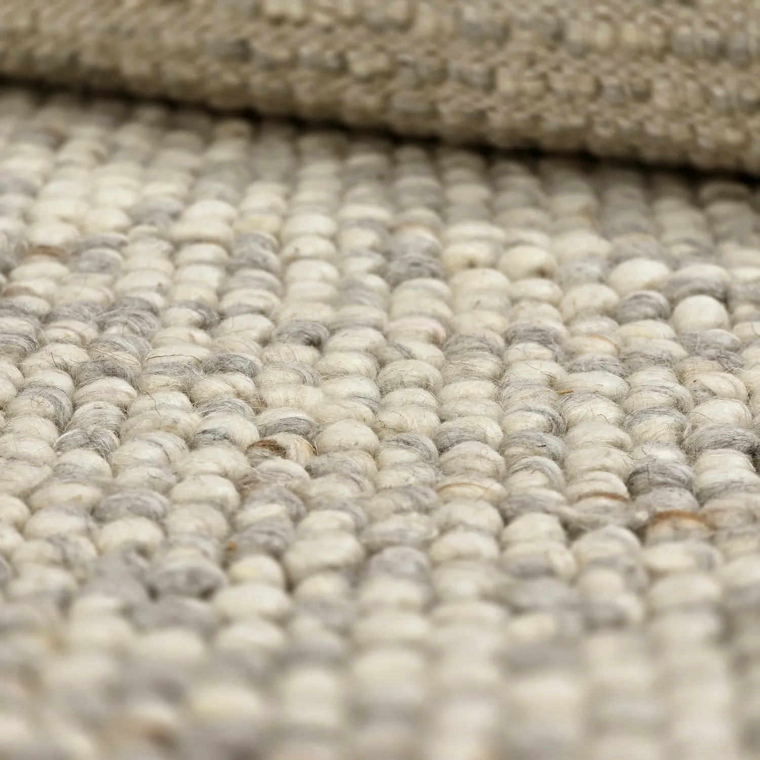 Ullmatta - Avafors Wool Bubble (grå/beige)