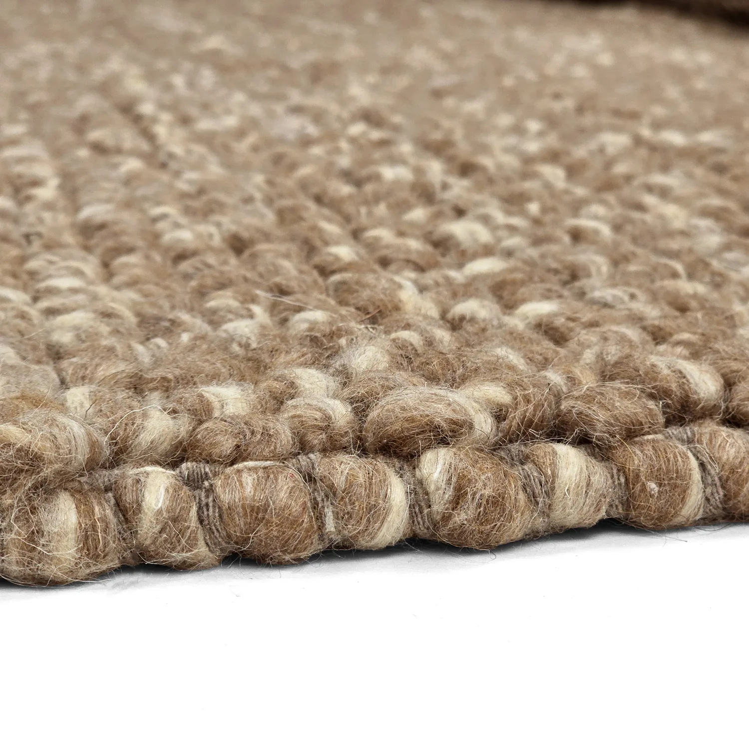 Ullmatta - Avafors Wool Bubble (ljusbrun/vit)