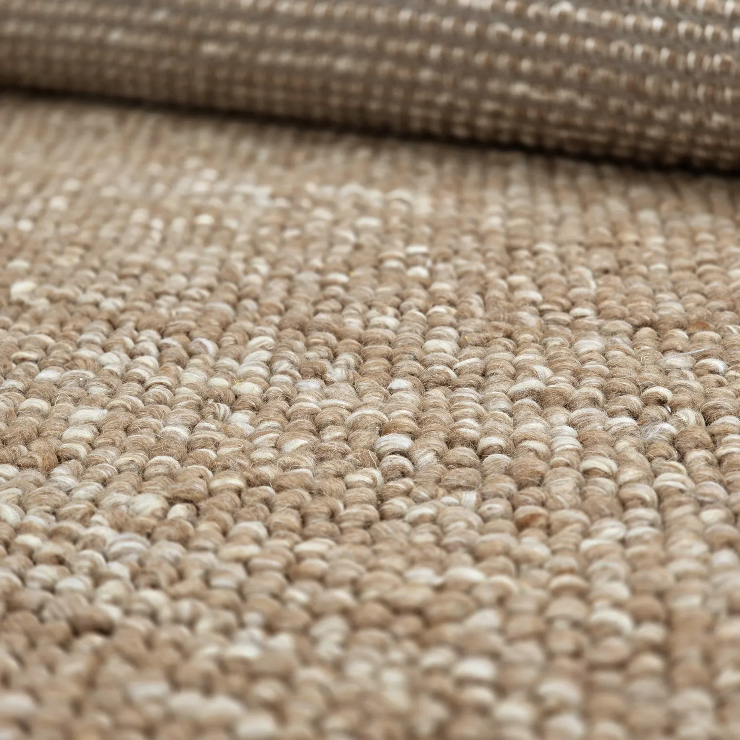 Ullmatta - Avafors Wool Bubble (ljusbrun/vit)