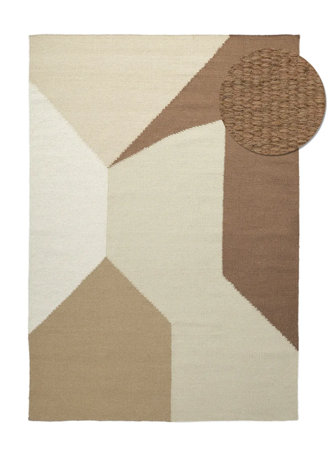 Ullmatta - Aveiro (beige/multi)