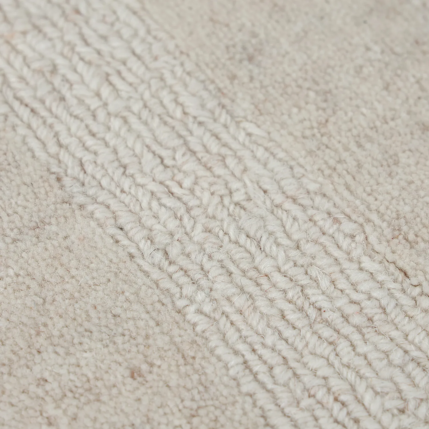 Ullmatta - Brenta Handloom Wool Premium (creme)