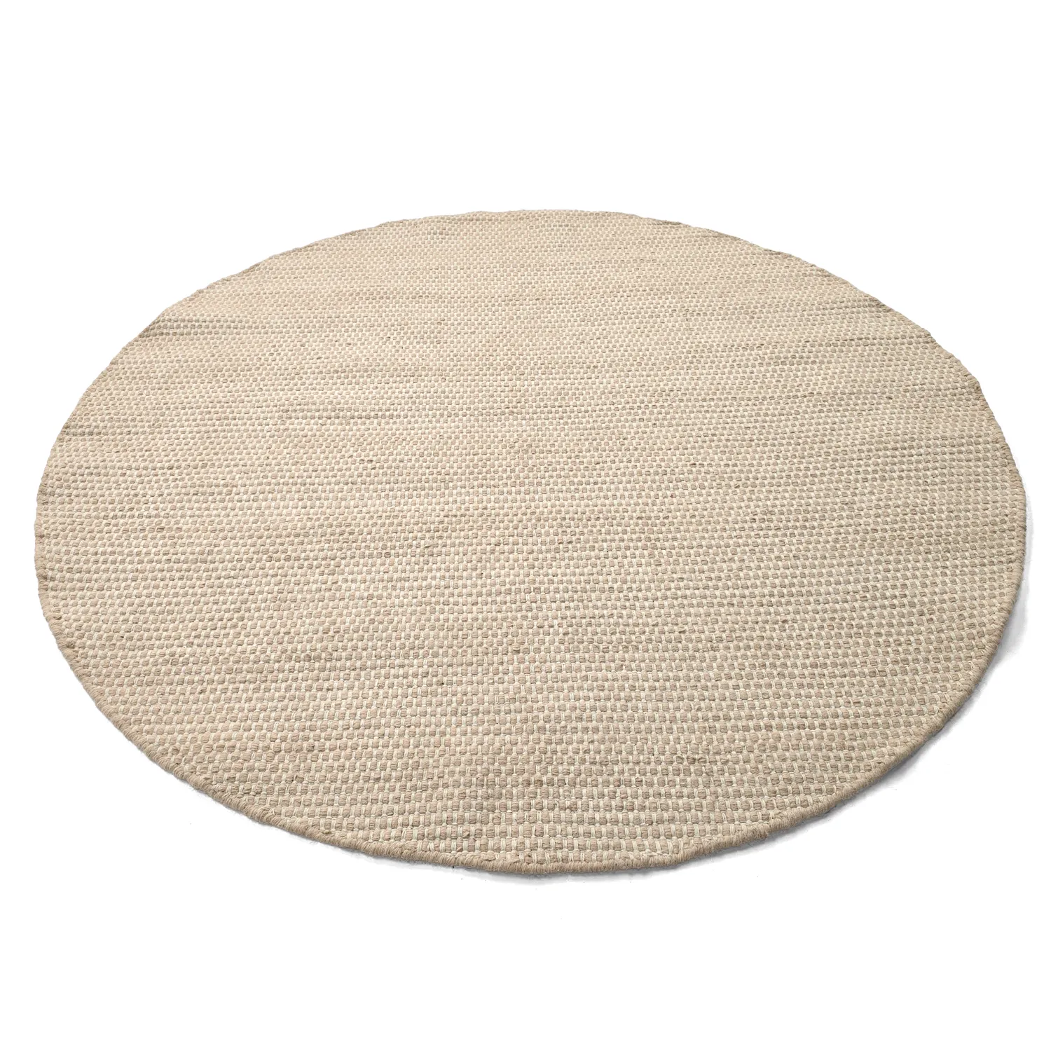 Rund matta - Coastal (beige)