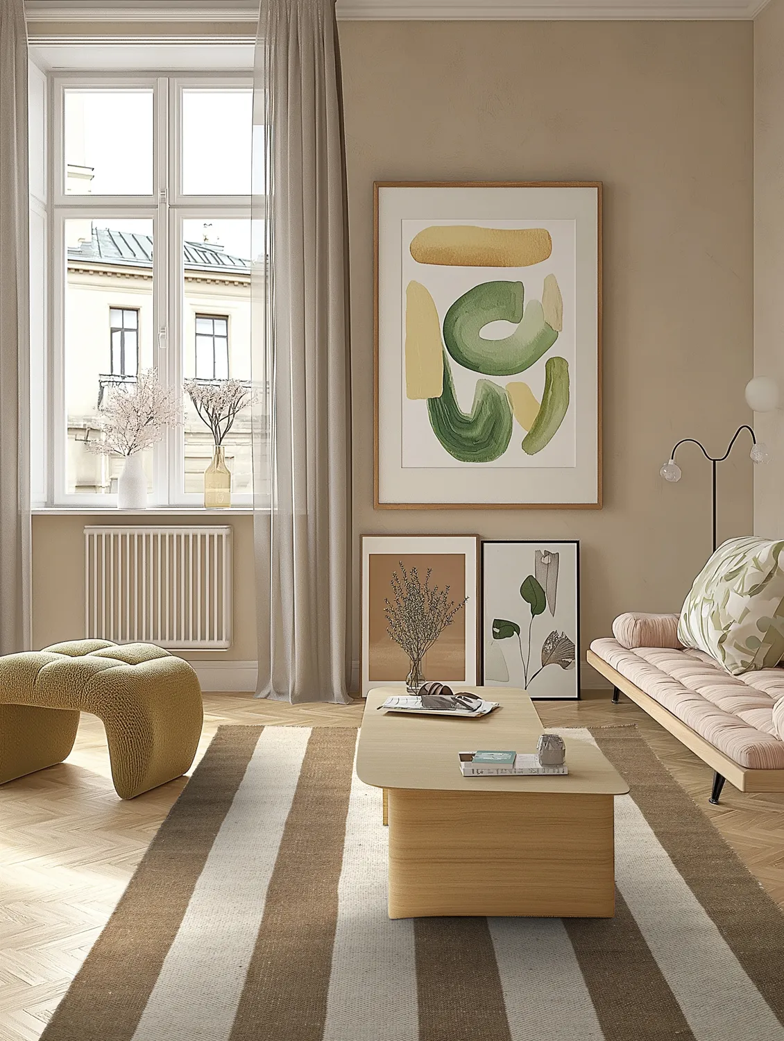 Ullmatta - Garine (brun/beige)