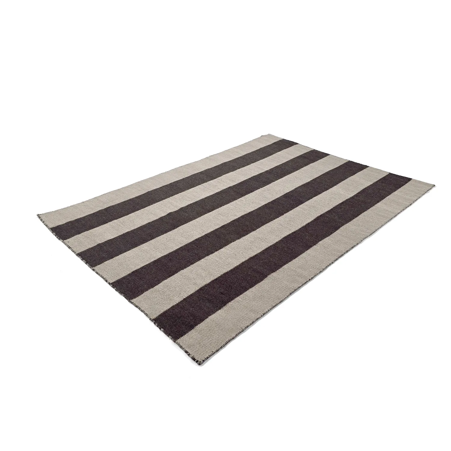 Ullmatta - Garine (svart/beige)