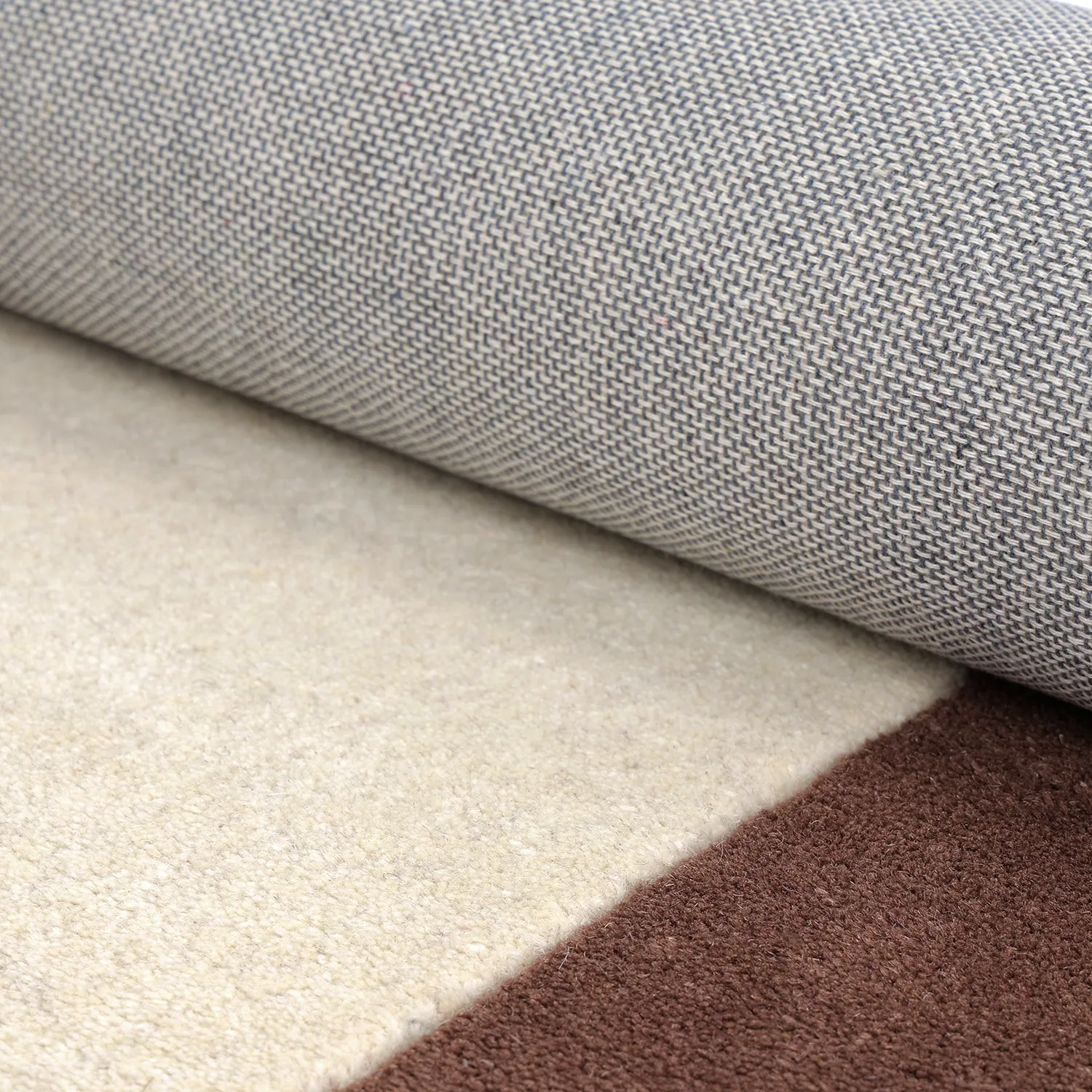 Ullmatta - Gaya Hand Tufted Wool Premium (creme/brun)