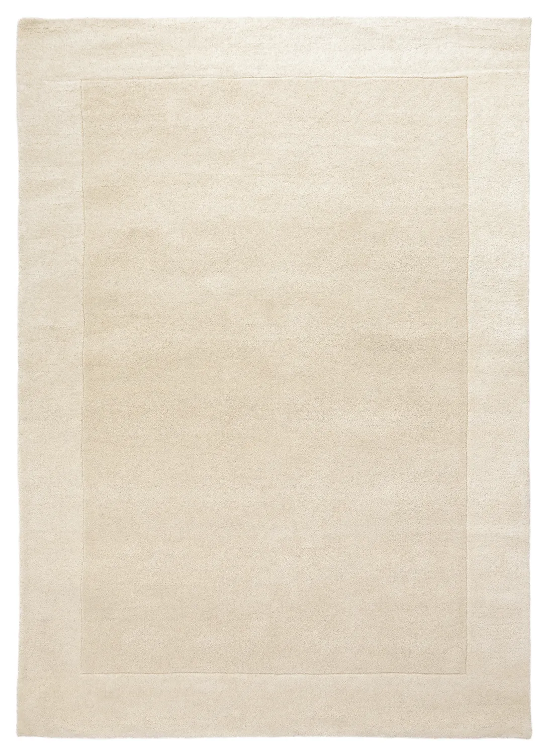 Ullmatta - Gaya Hand Tufted Wool Premium (creme/vit)