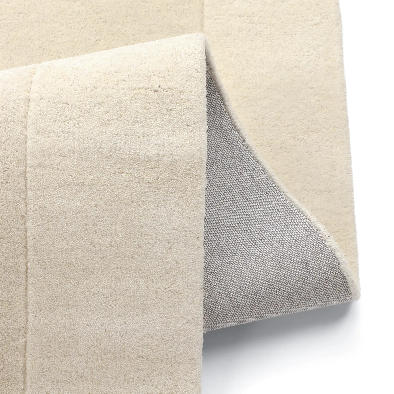 Ullmatta - Gaya Hand Tufted Wool Premium (creme/vit)