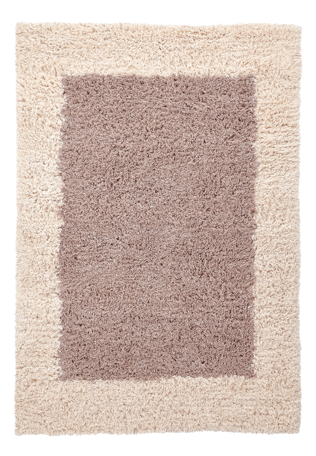 Ullmatta - Khenifra Handknot Wool Premium (taupe/creme) (Storlek: 80 x 150 cm)