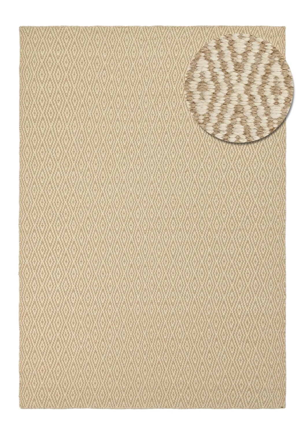 Ullmatta - Monastir (beige/vit)