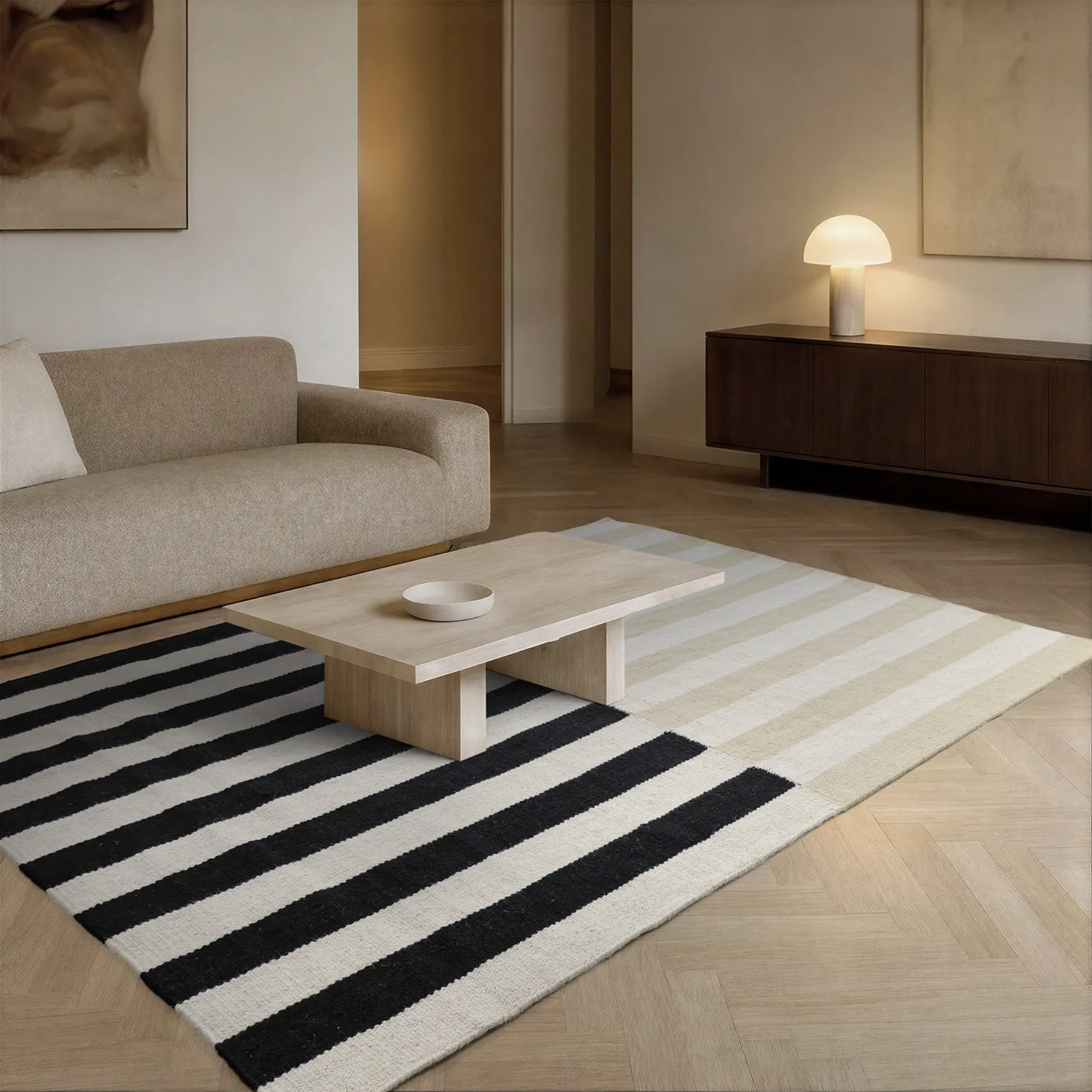 Ullmatta - Peniche (creme/beige)