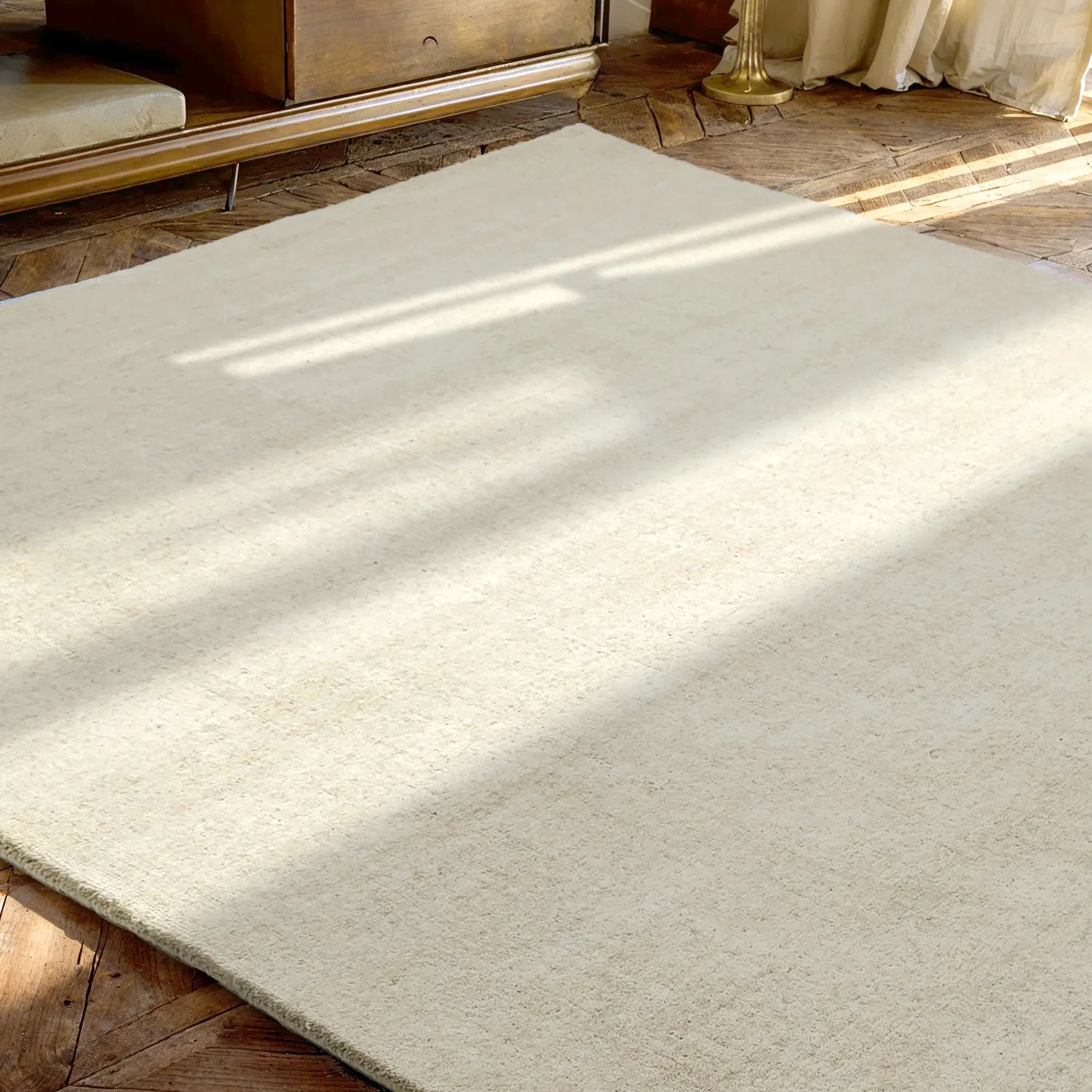 Ullmatta - Rozel Handloom Wool Premium (cream)