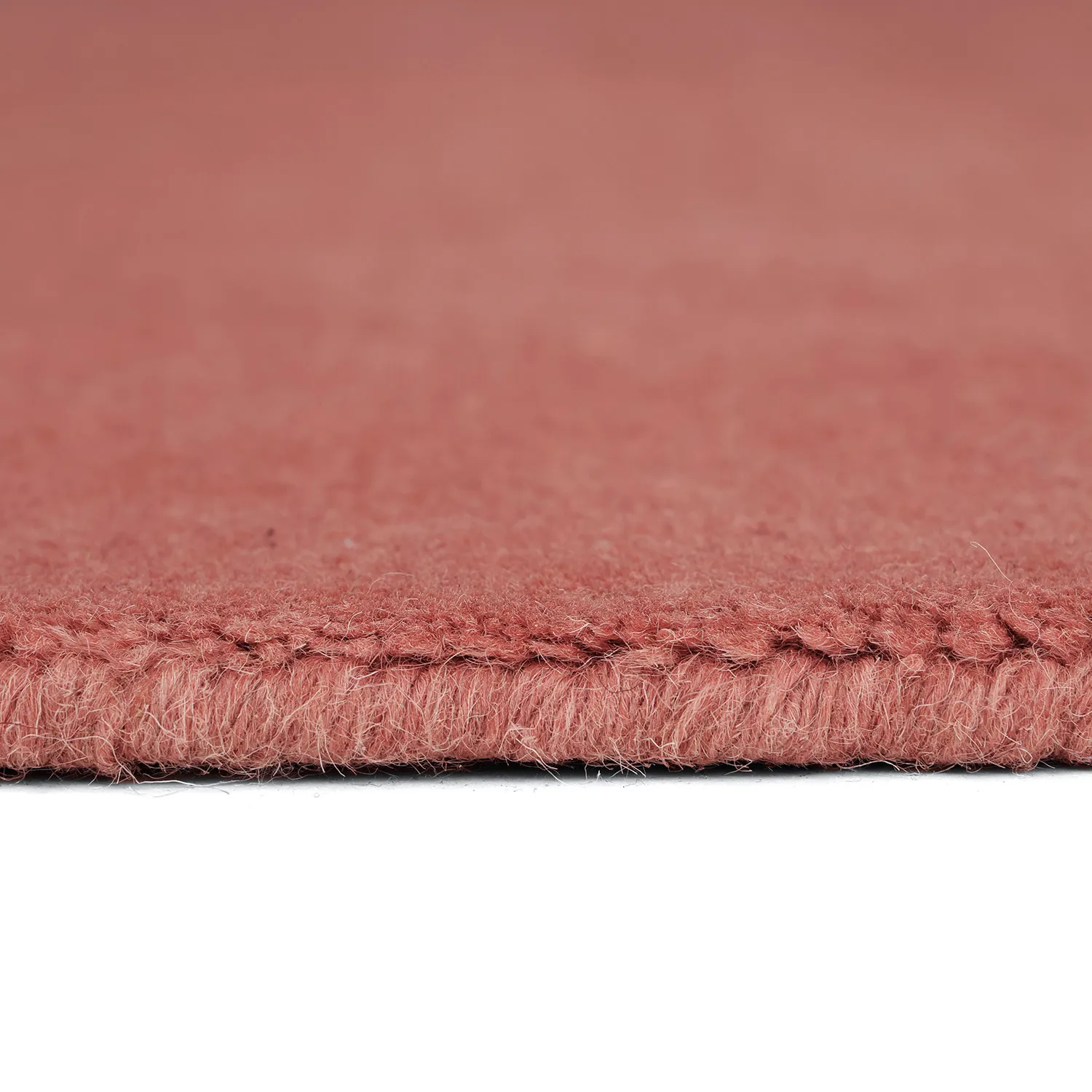 Ullmatta - Rozel Handloom Wool Premium (dimröd)