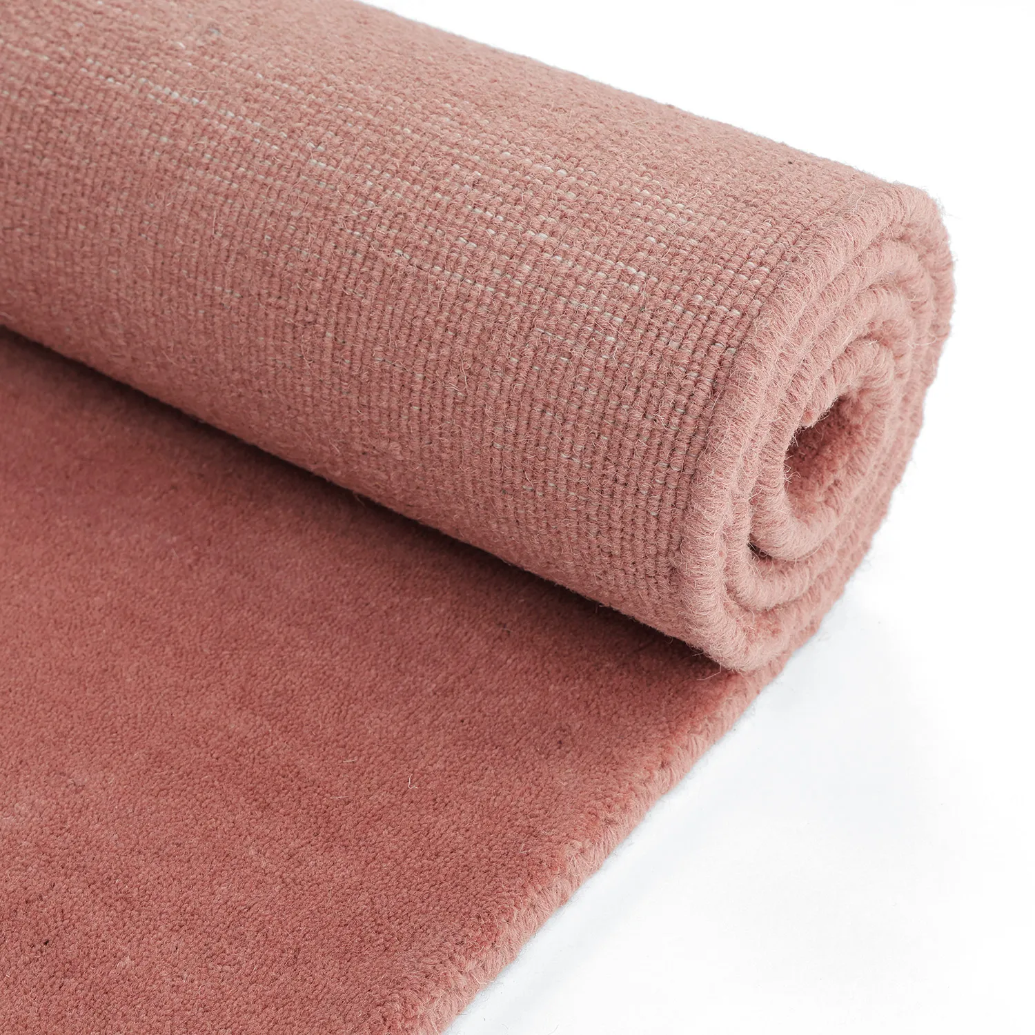 Ullmatta - Rozel Handloom Wool Premium (dimröd)