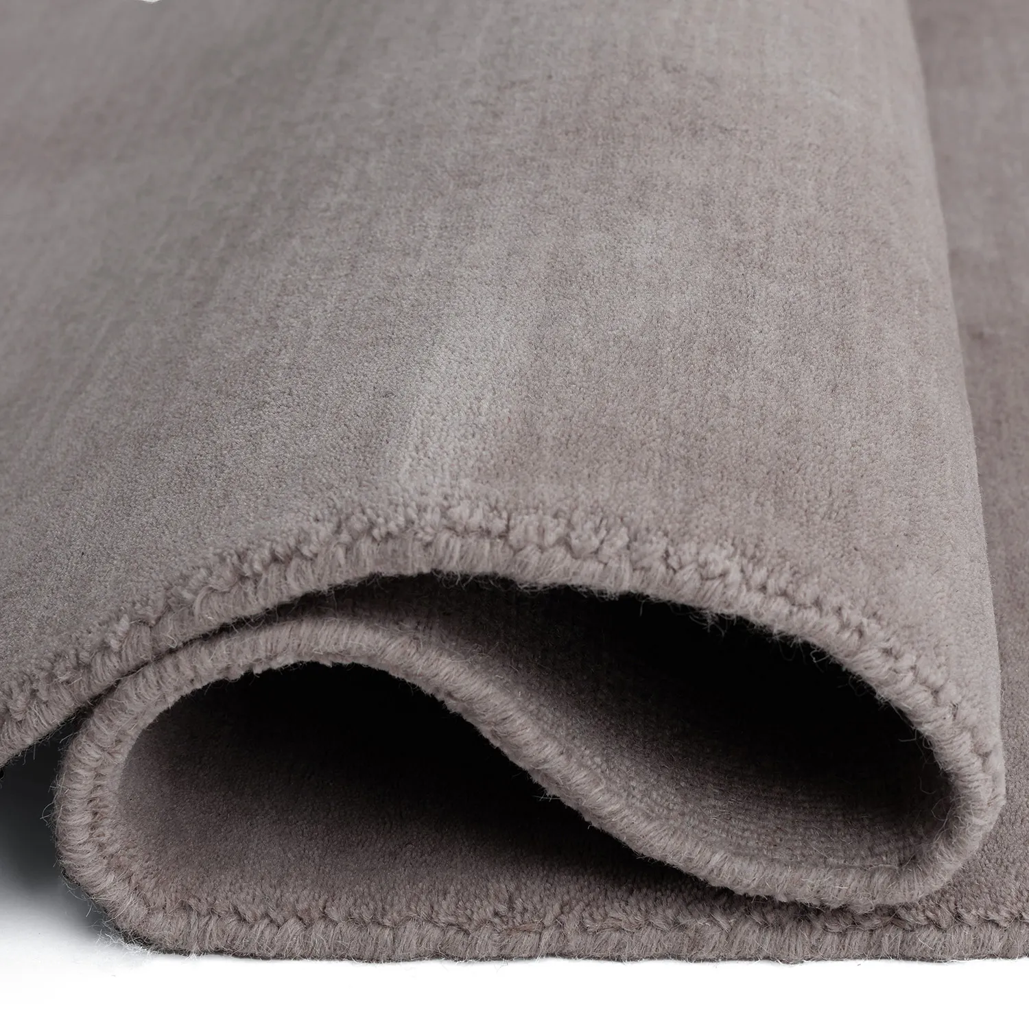 Ullmatta - Rozel Handloom Wool Premium (ljus taupe)