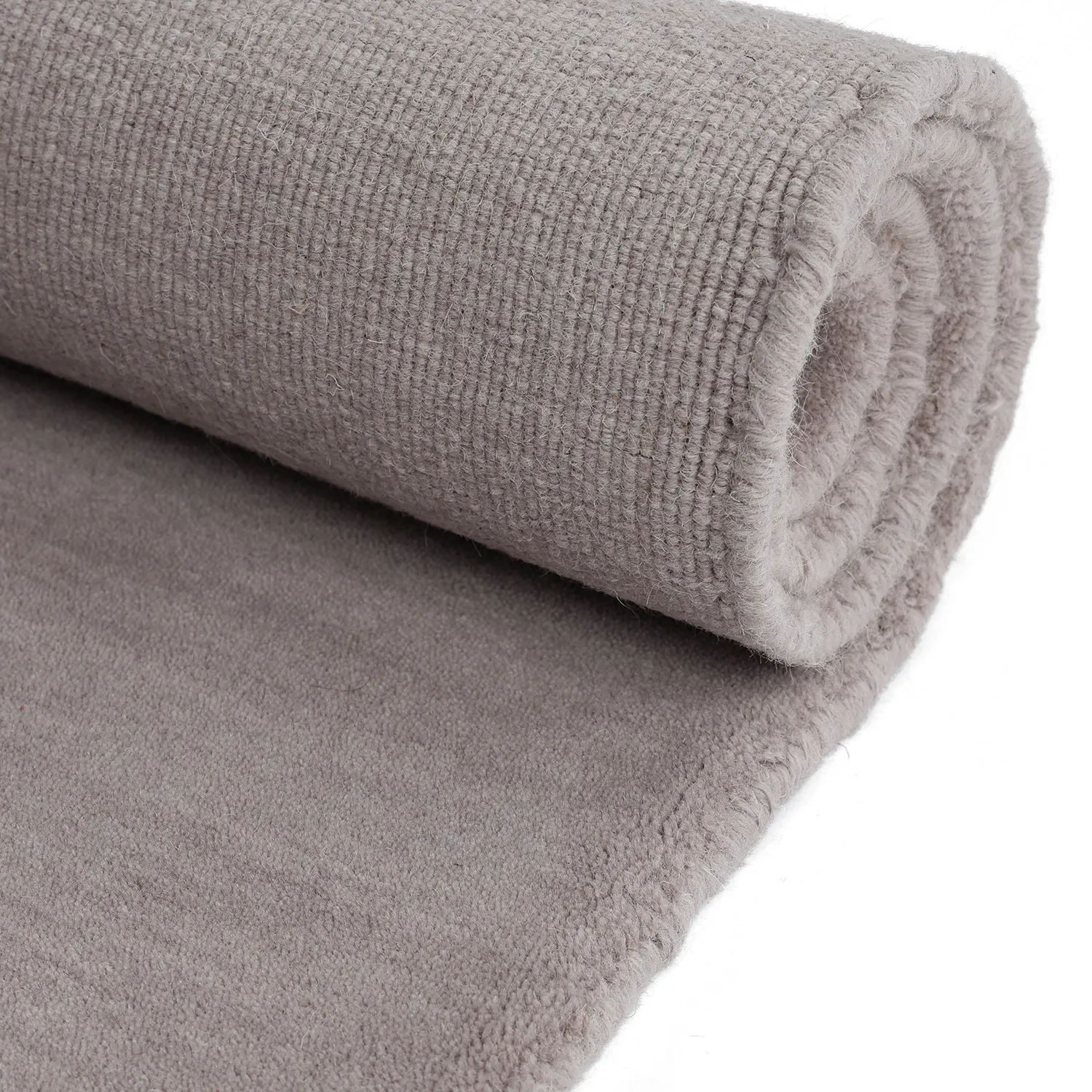 Ullmatta - Rozel Handloom Wool Premium (ljus taupe)