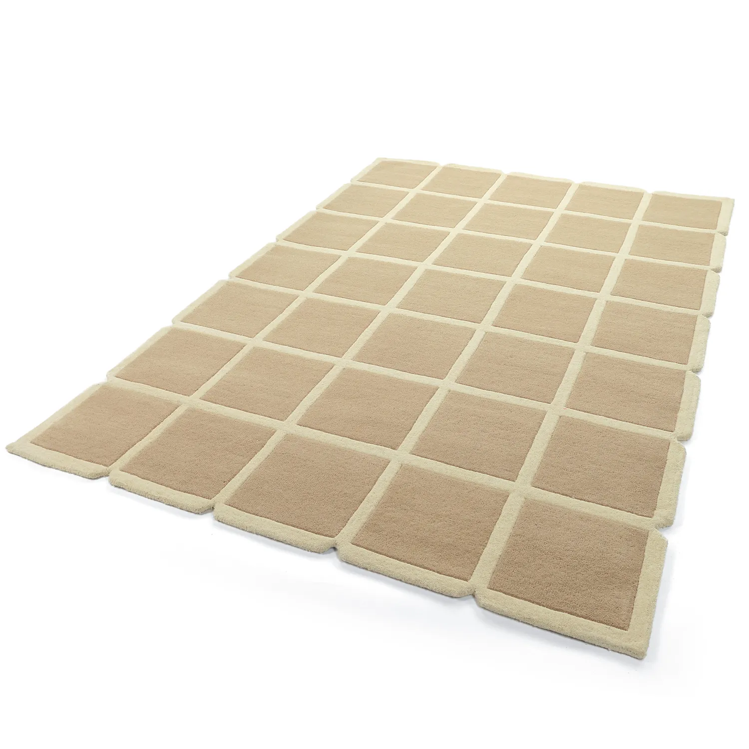 Ullmatta - Syl Hand Tufted Wool Premium (beige/creme)