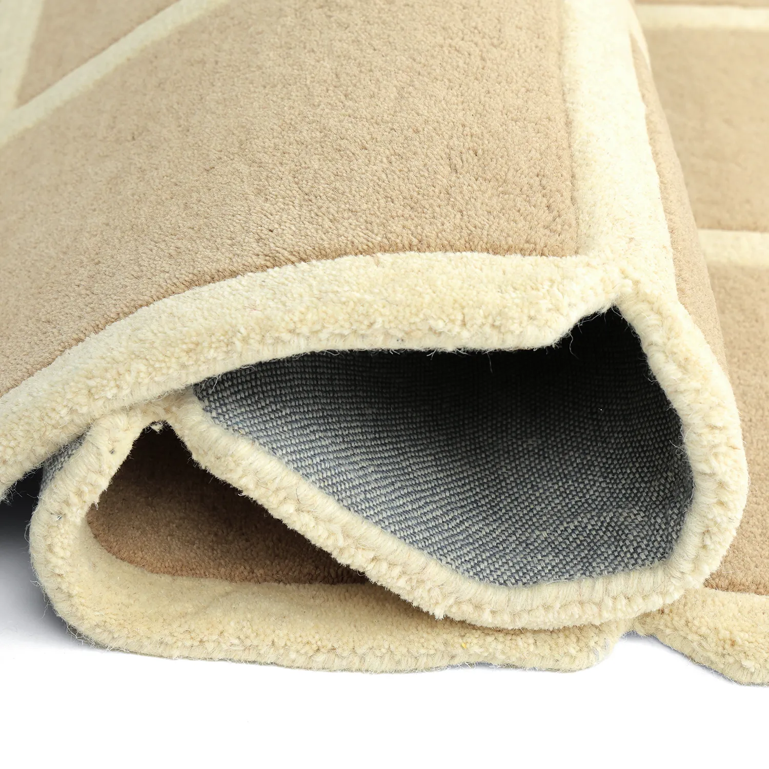 Ullmatta - Syl Hand Tufted Wool Premium (beige/creme)