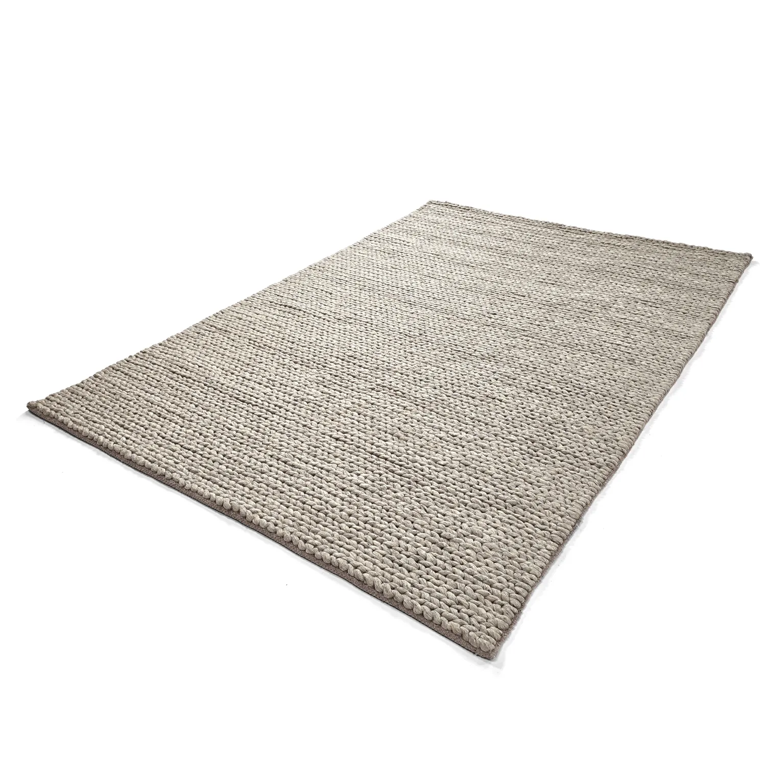 Ullmatta - Talvia Braided Wool (grå)