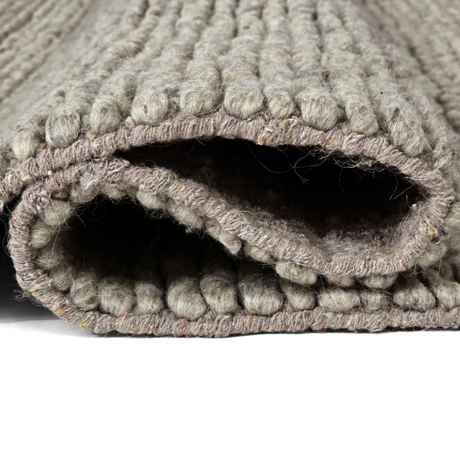 Ullmatta - Talvia Braided Wool (grå)