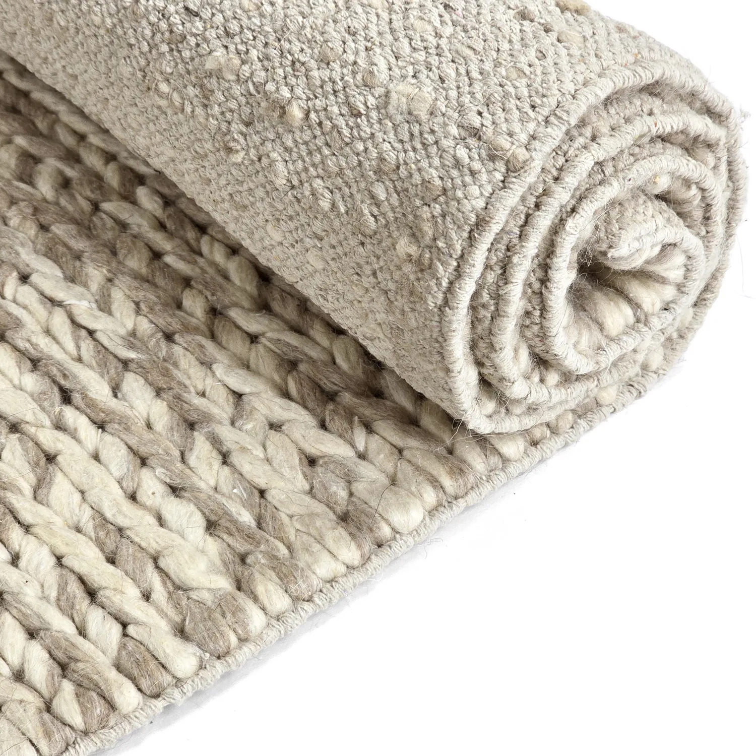 Ullmatta - Talvia Braided Wool (natur)