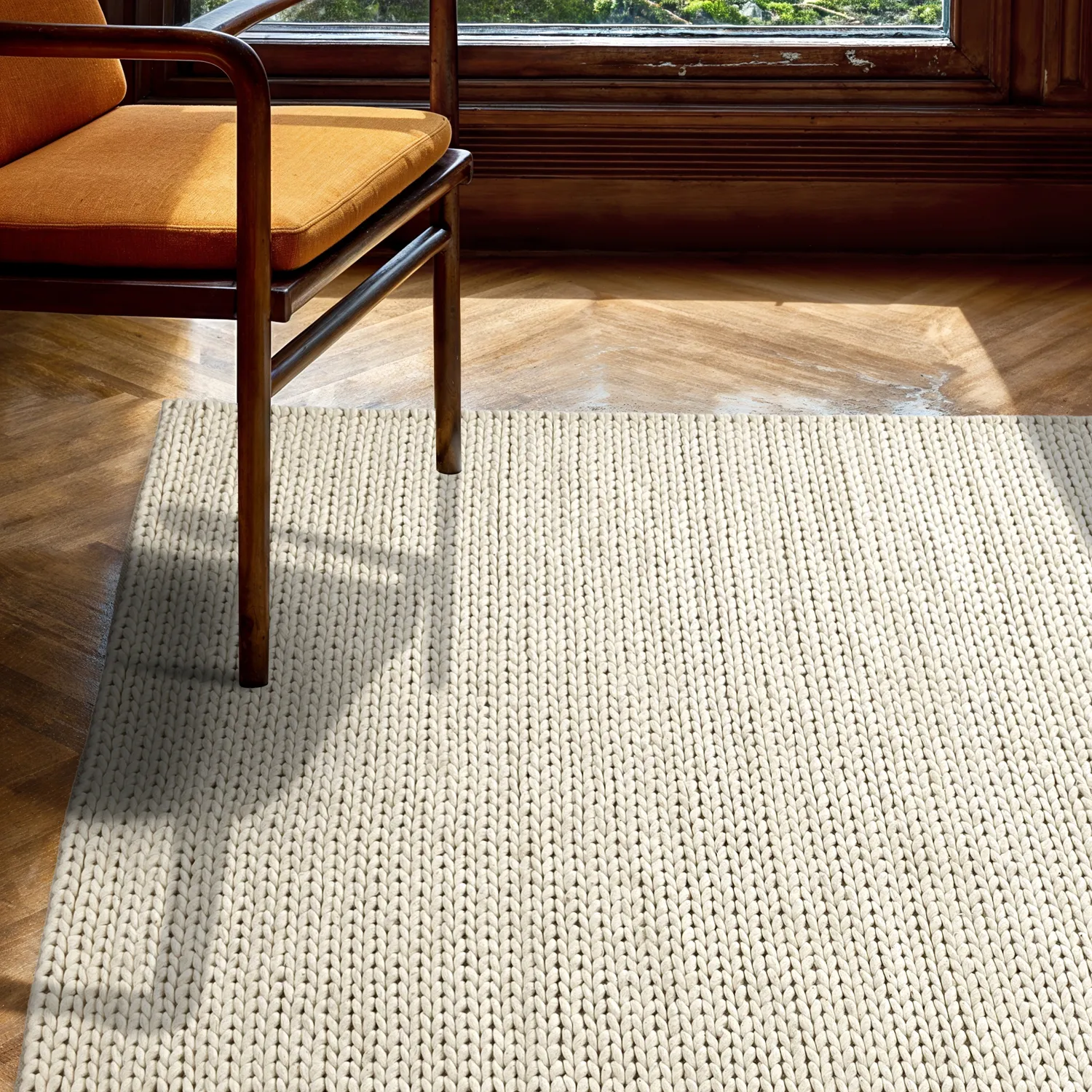 Ullmatta - Talvia Braided Wool (offwhite)