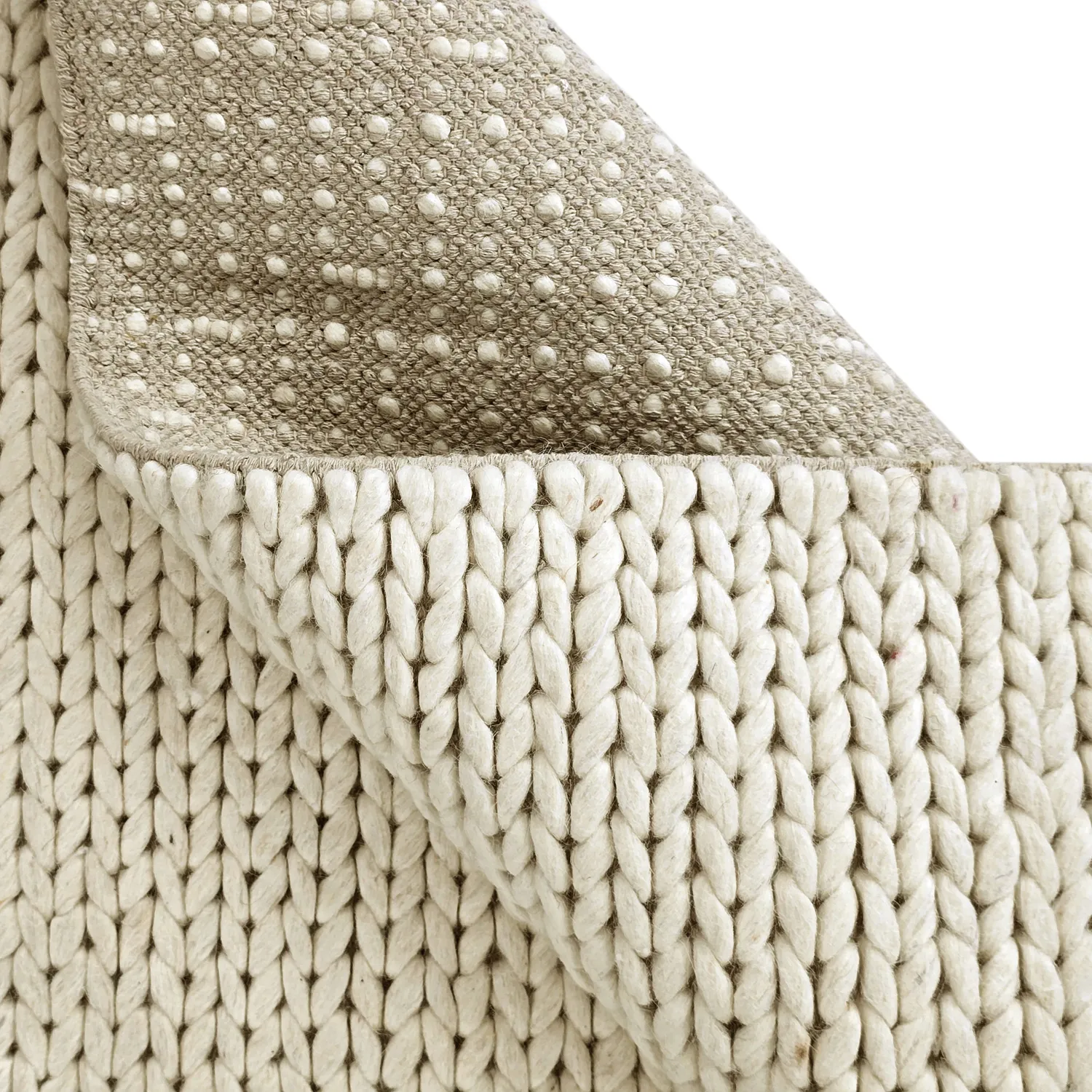 Ullmatta - Talvia Braided Wool (offwhite)