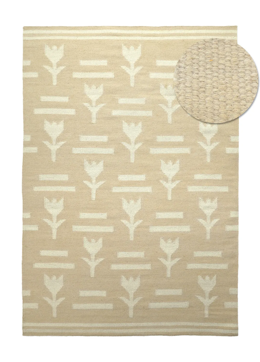 Ullmatta - Tomar (beige/creme)