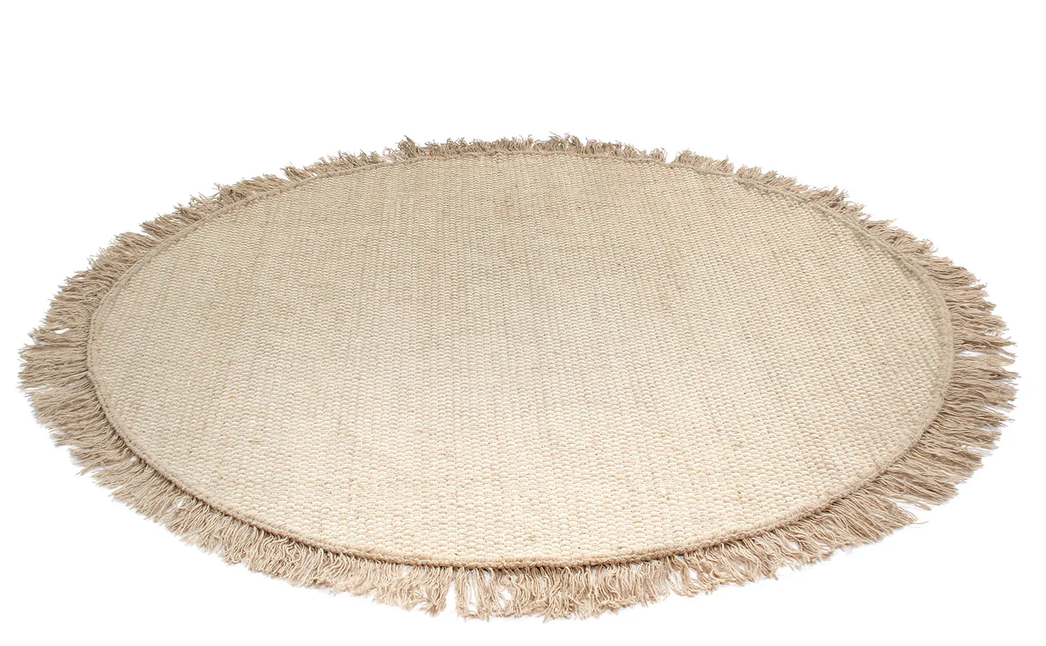 Rund matta - Pike (beige)