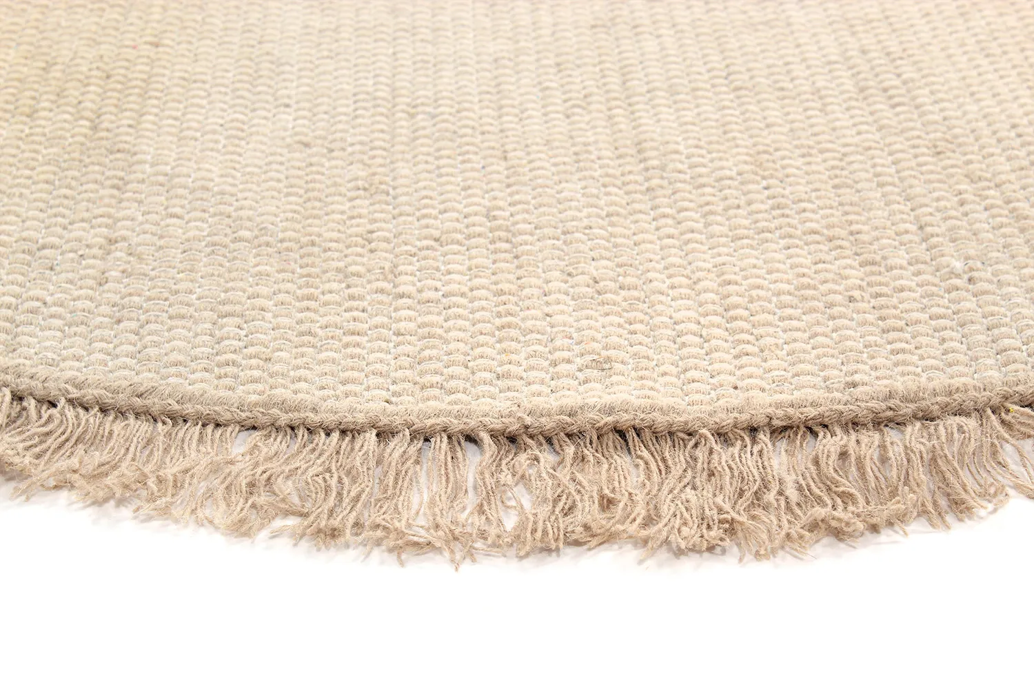 Rund matta - Pike (beige)