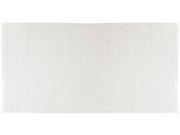 Plast- och garnmattor - Horredsmattan Uni Mix (vit) (Storlek: 70 x 140 cm)