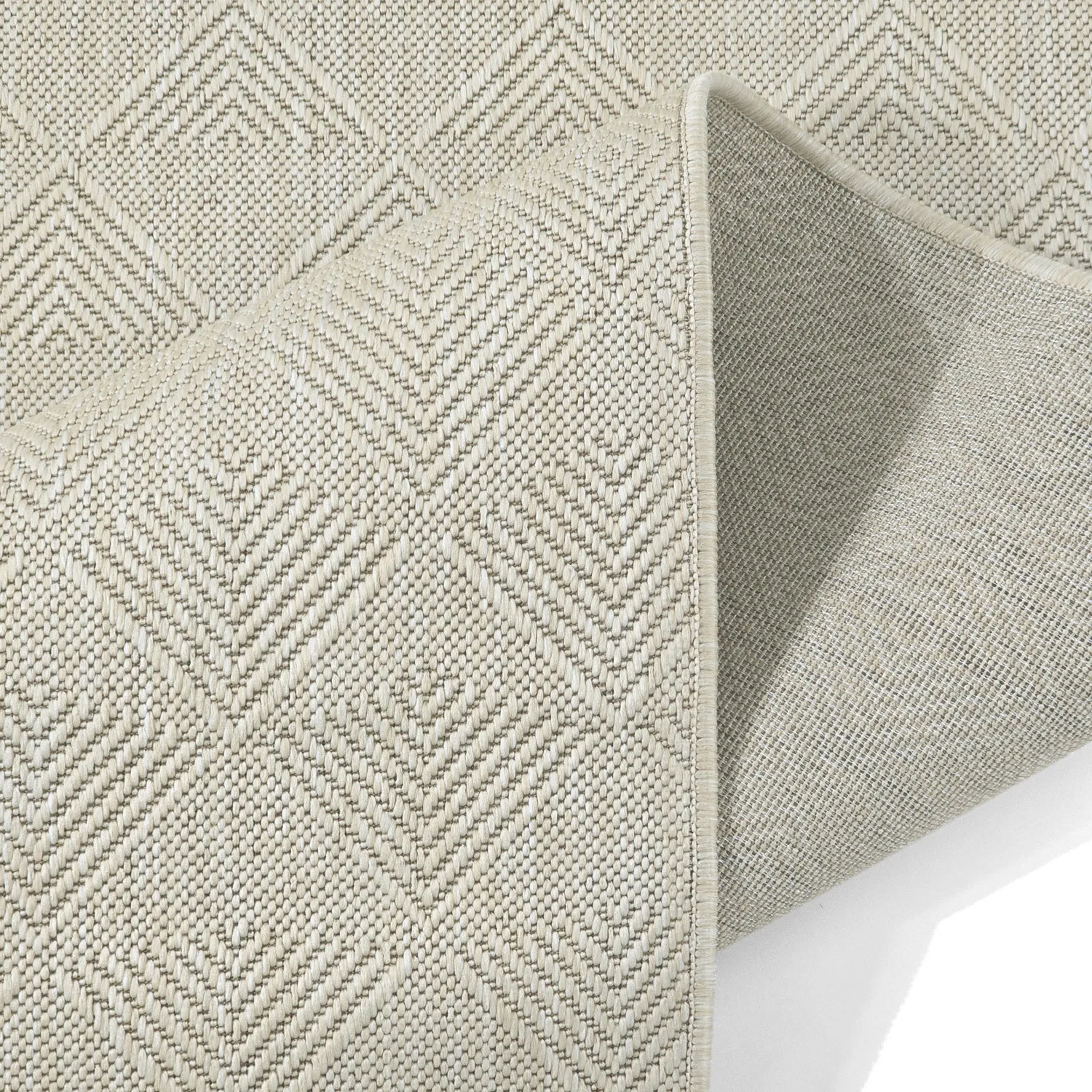 Inomhus/utomhusmatta - Caldwell (beige)