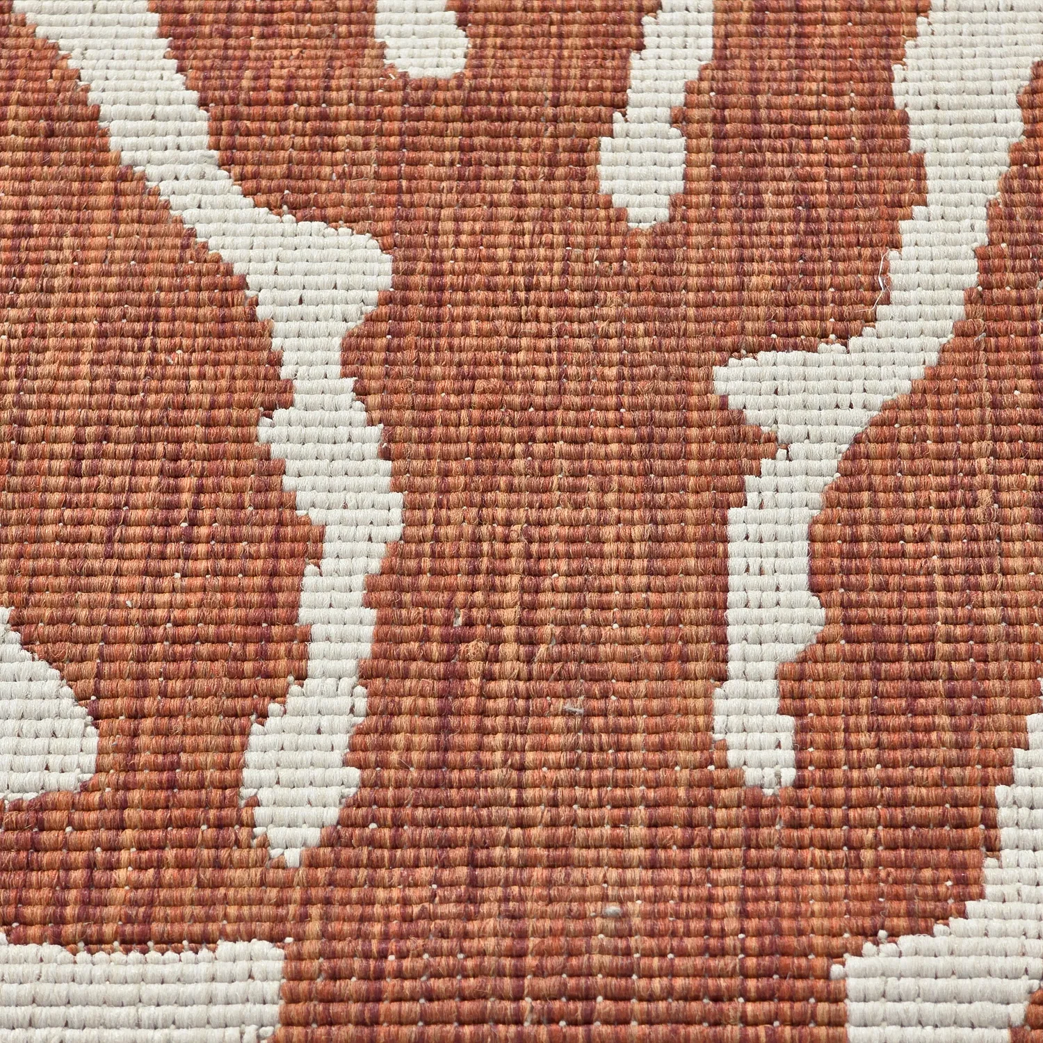 Rund matta - Indoor/Outdoor Winona (orange)