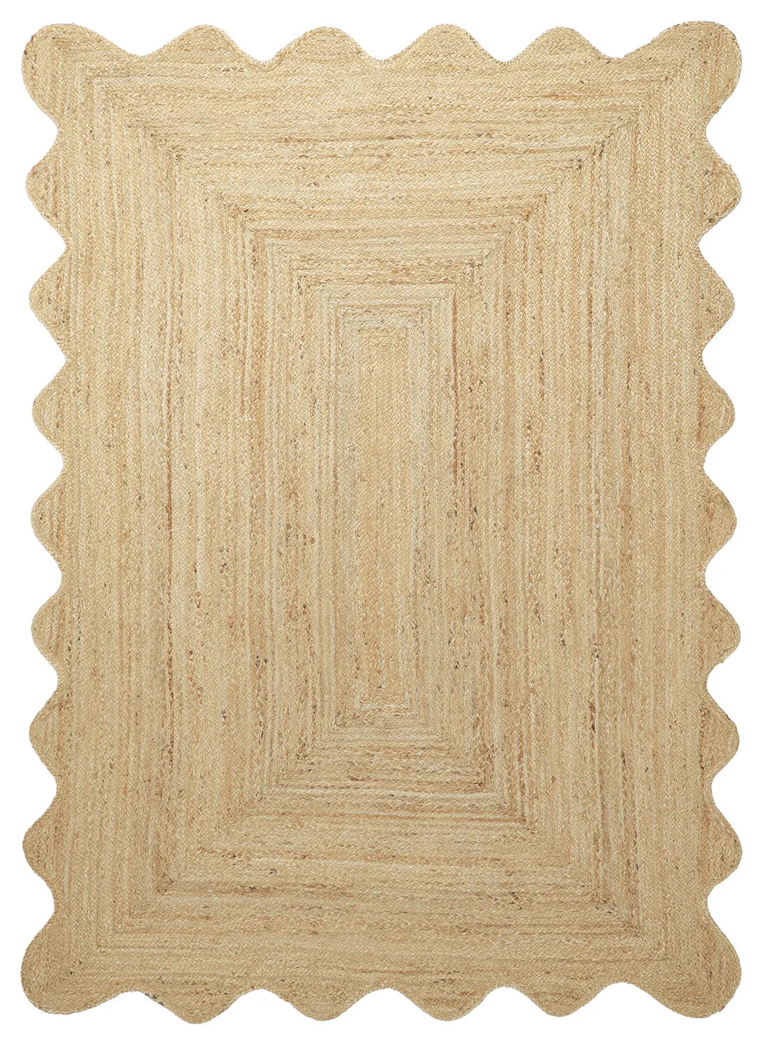 Vågig jutematta - Flätan (jute)