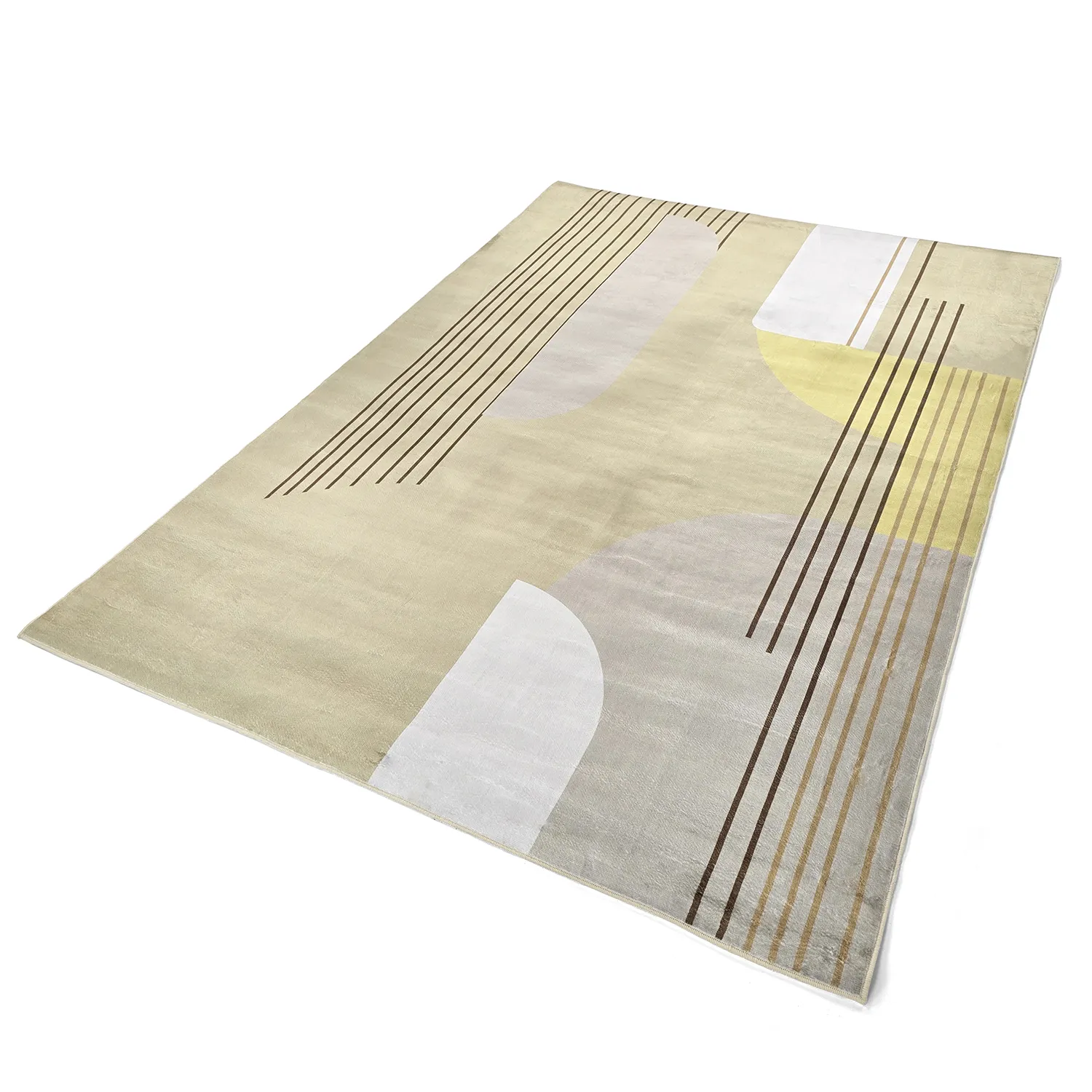 Wiltonmatta - Delft (beige/multi)