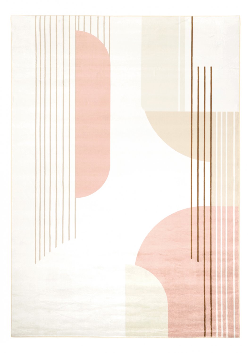 Wiltonmatta - Delft (rosa/multi) (Storlek: 200 x 280 cm)