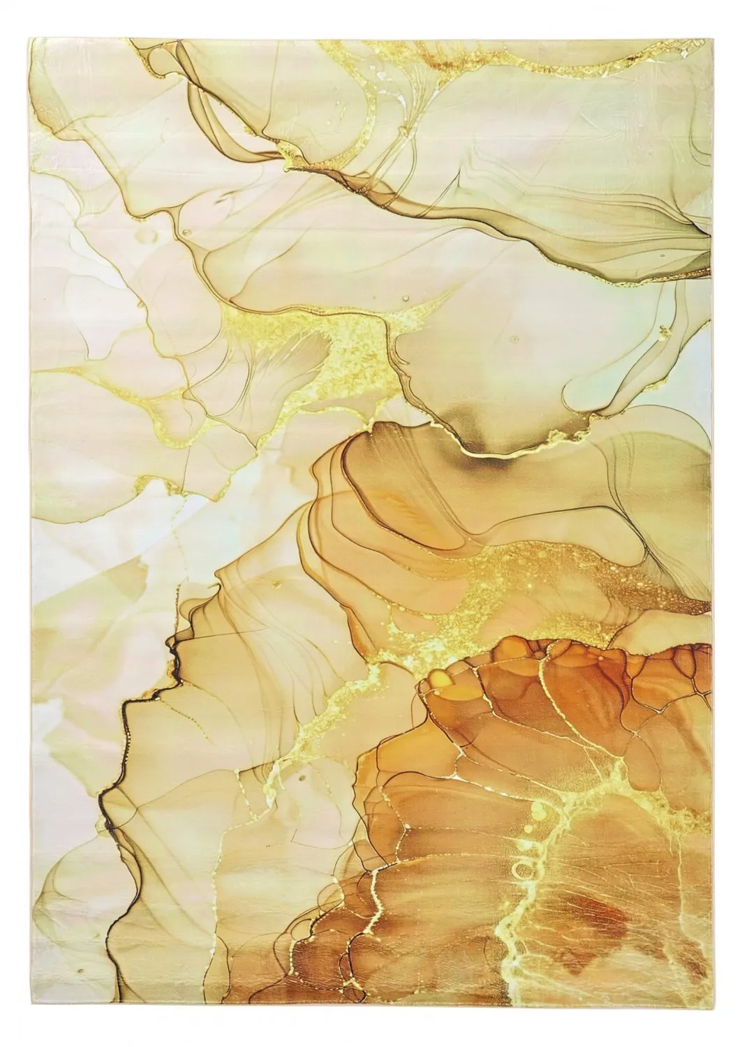 Wiltonmatta - Etienne (beige/guld)