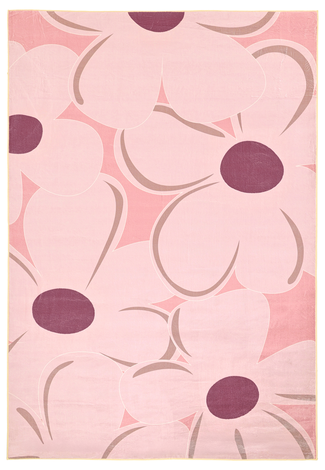 Wiltonmatta - Honfleur (rosa/multi) (Storlek: 160 x 230 cm)