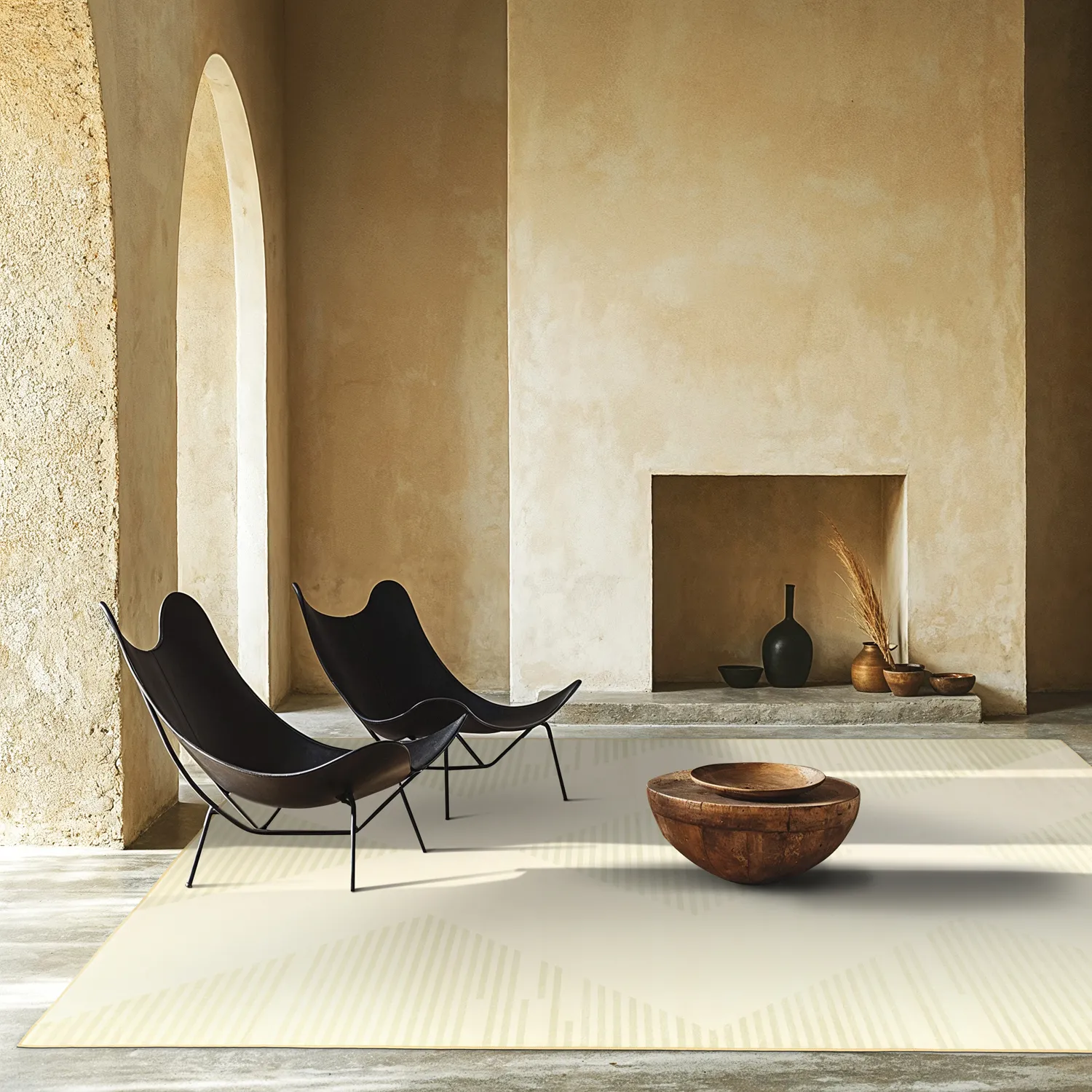 Wiltonmatta - Pucon (beige/creme)