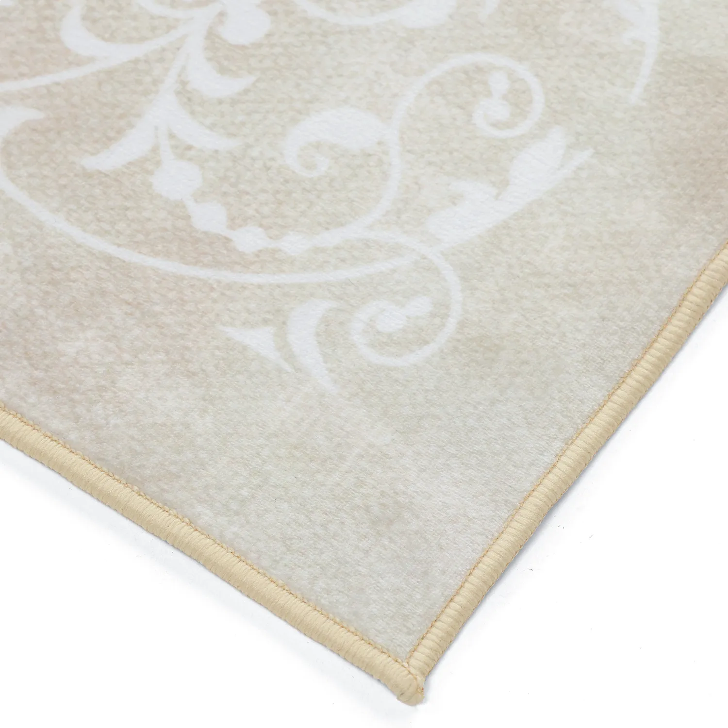 Wiltonmatta - Santi (beige/vit)
