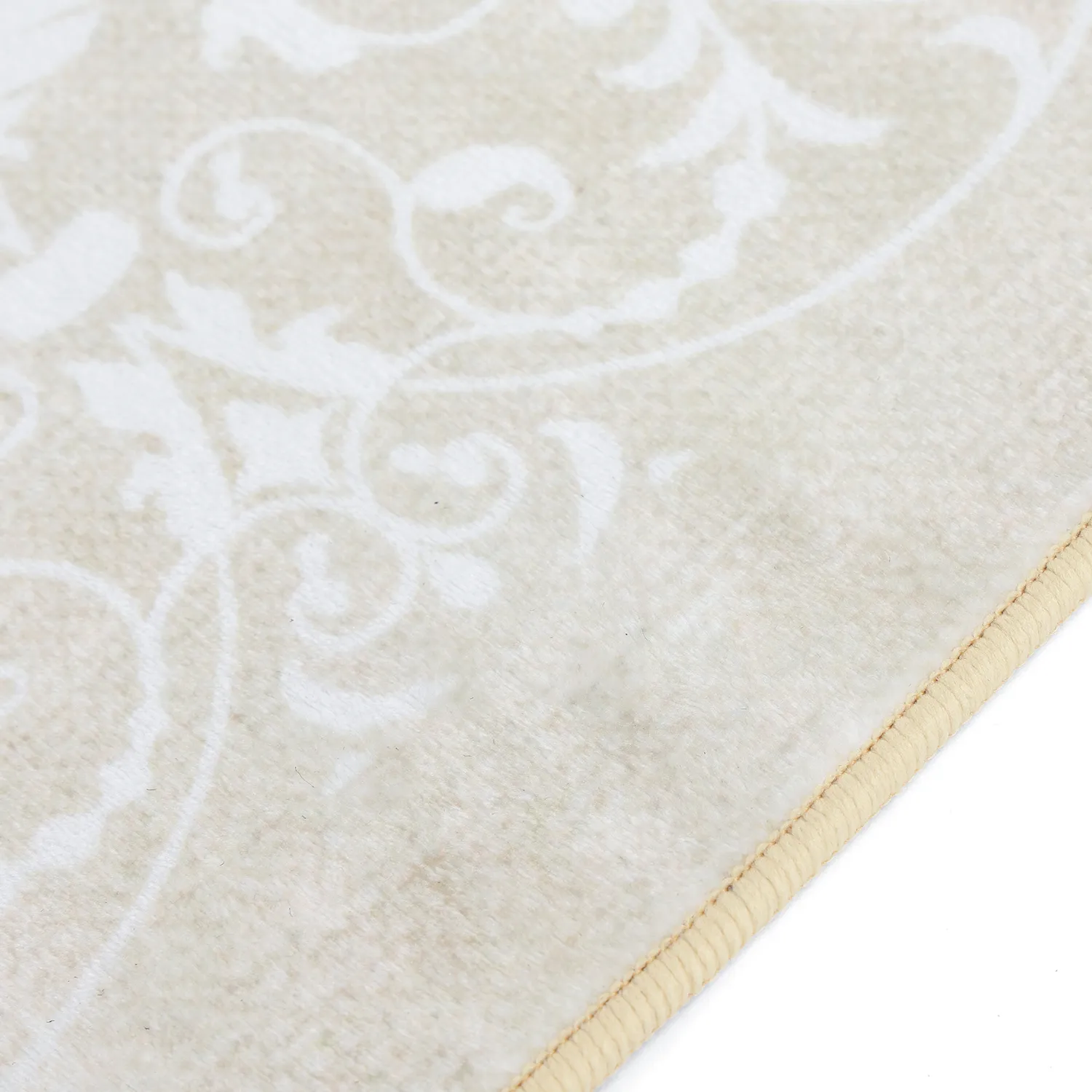 Wiltonmatta - Santi (beige/vit)