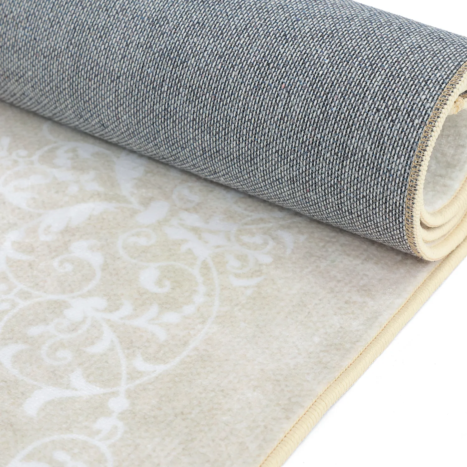 Wiltonmatta - Santi (beige/vit)