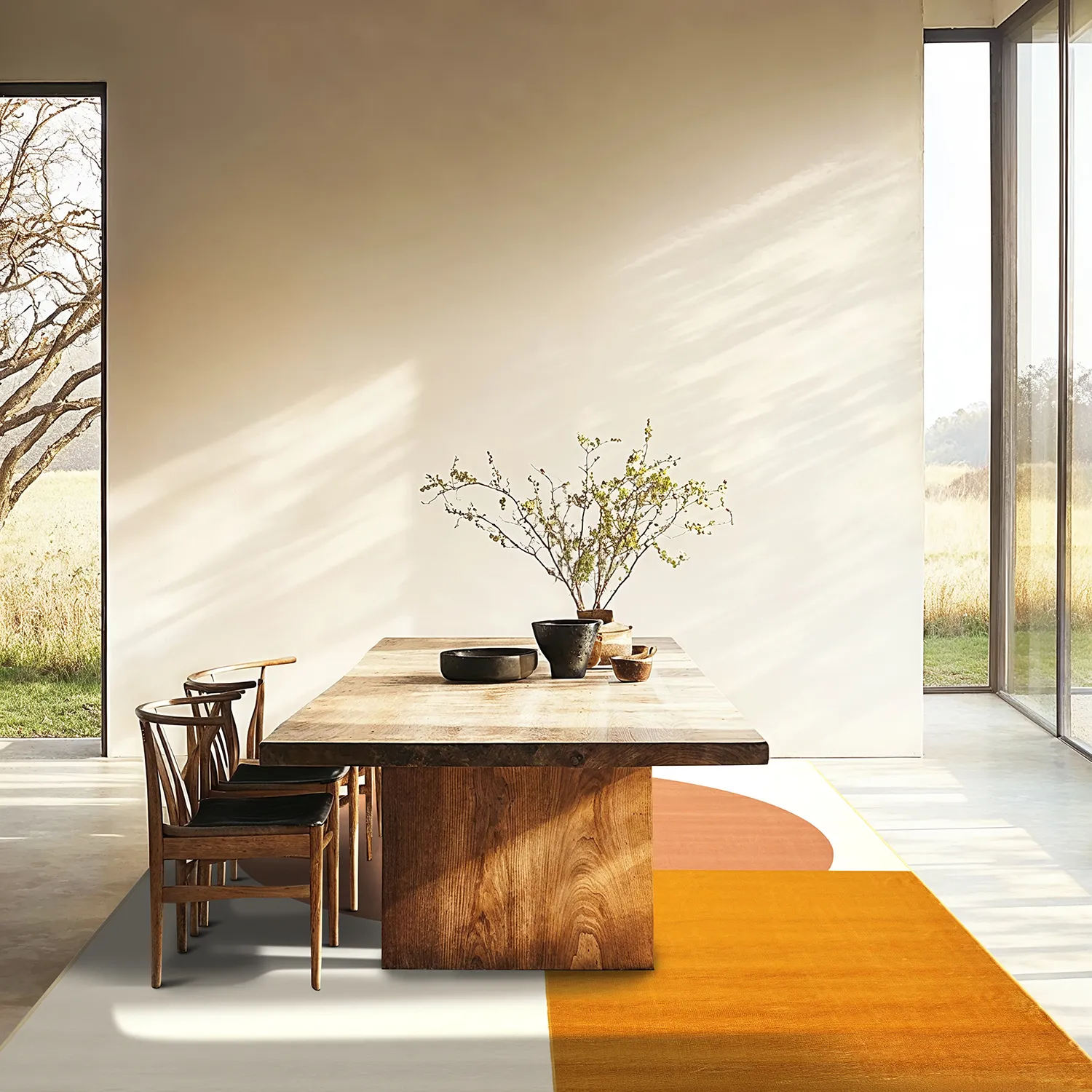 Wiltonmatta - Taos (beige/multi)