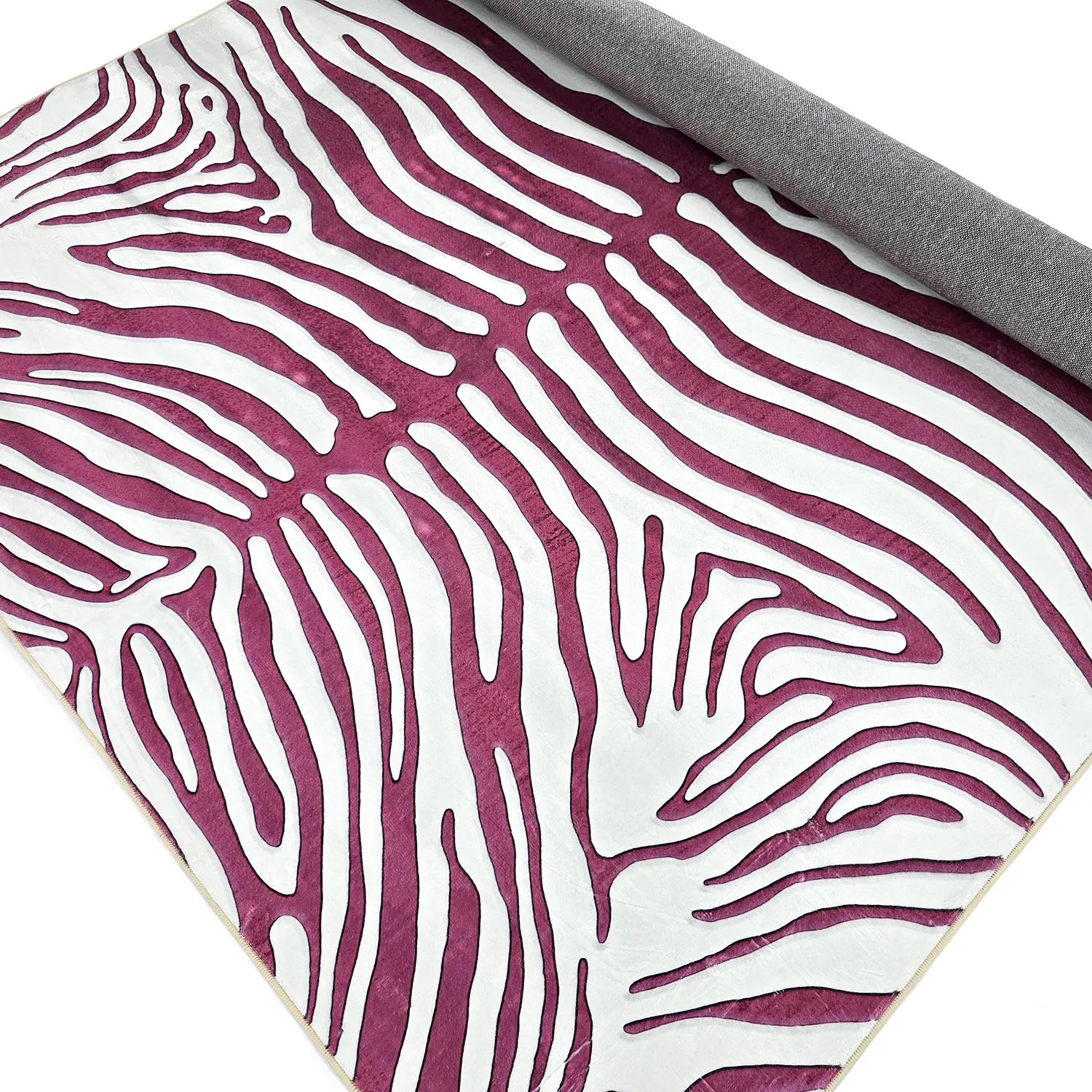 Wiltonmatta - Zebra (rosa)