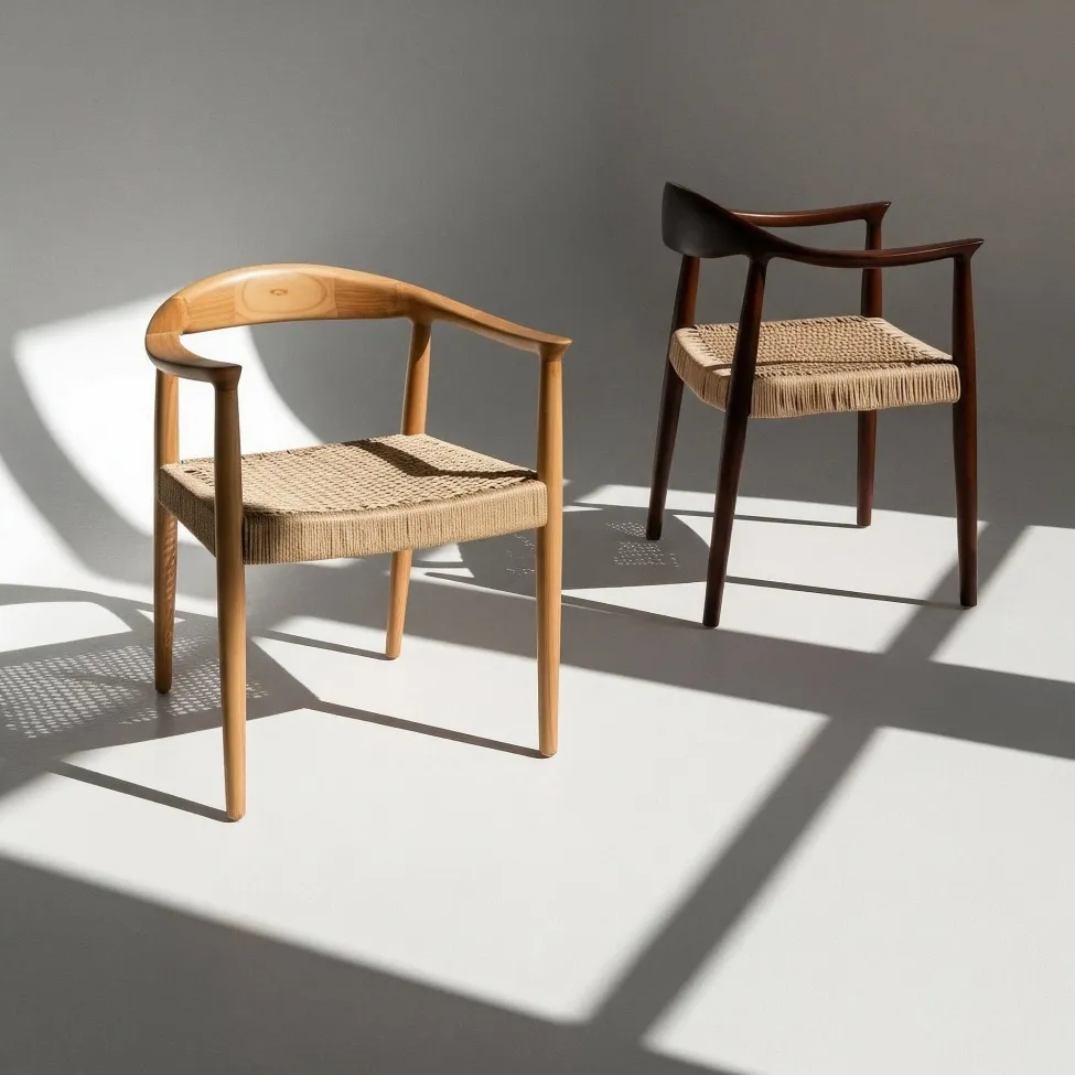 Stol - Ask (natur) - 2 st