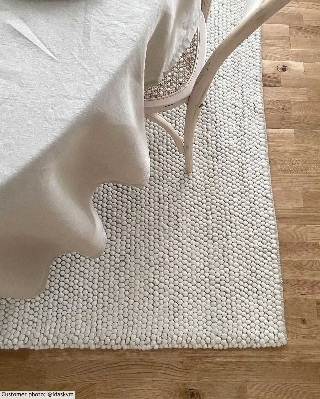 Ullmatta - Avafors Wool Bubble (beige)
