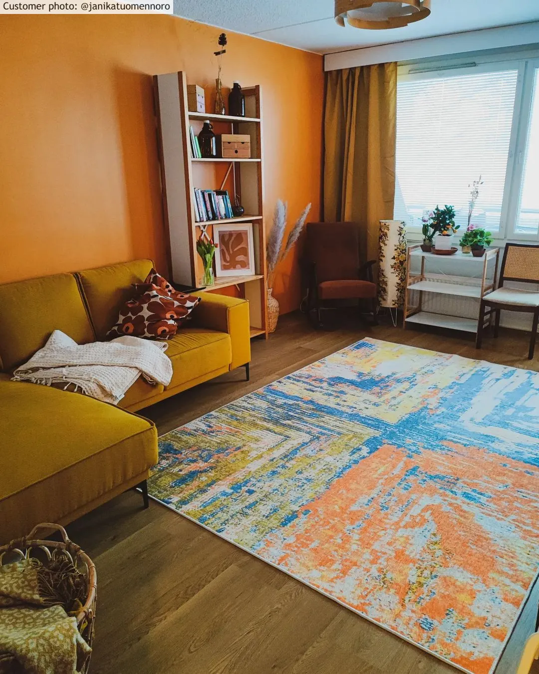 Wiltonmatta - Tizzano (orange/multi)